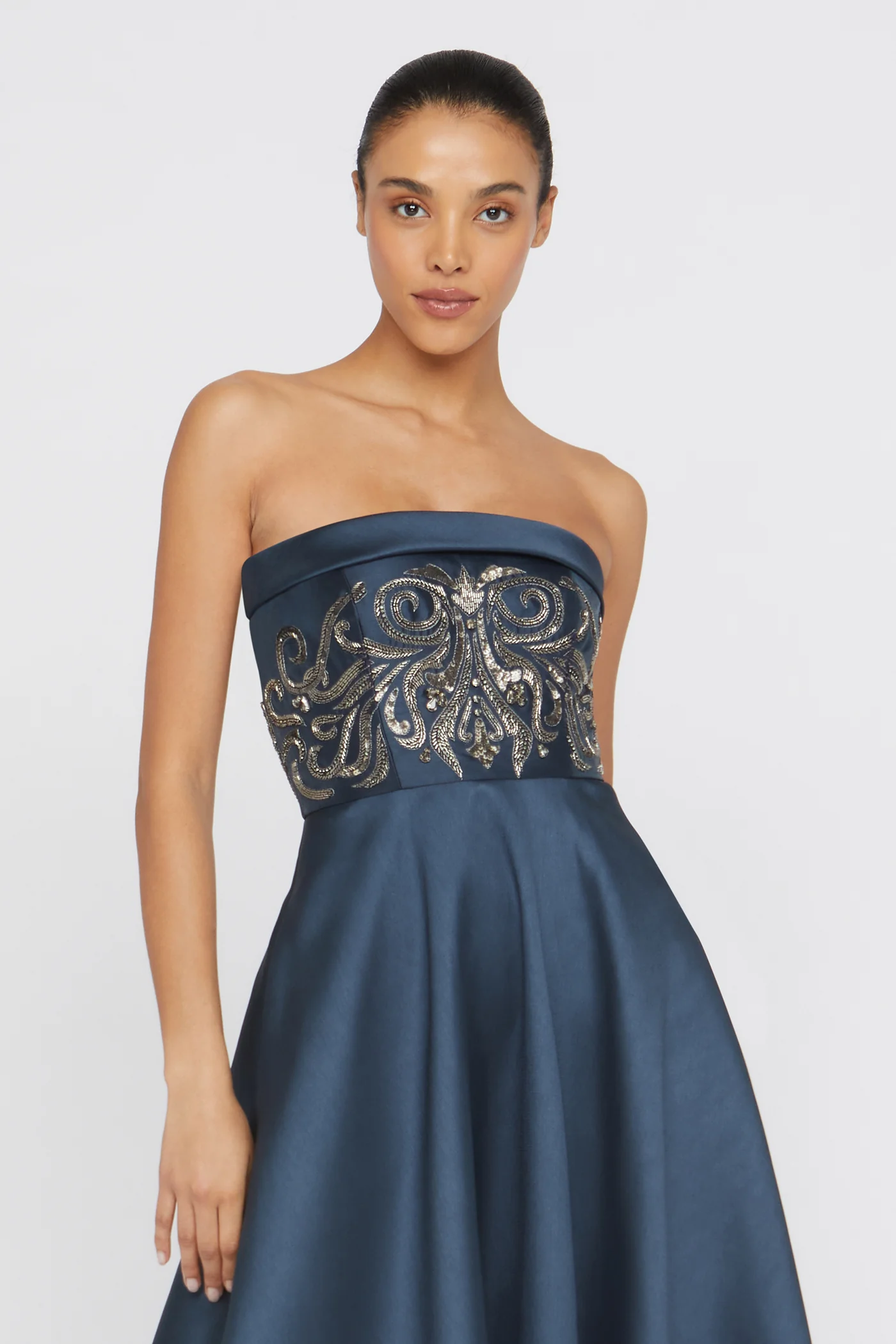 Paloma Mikado A-Line Gown - Image 4