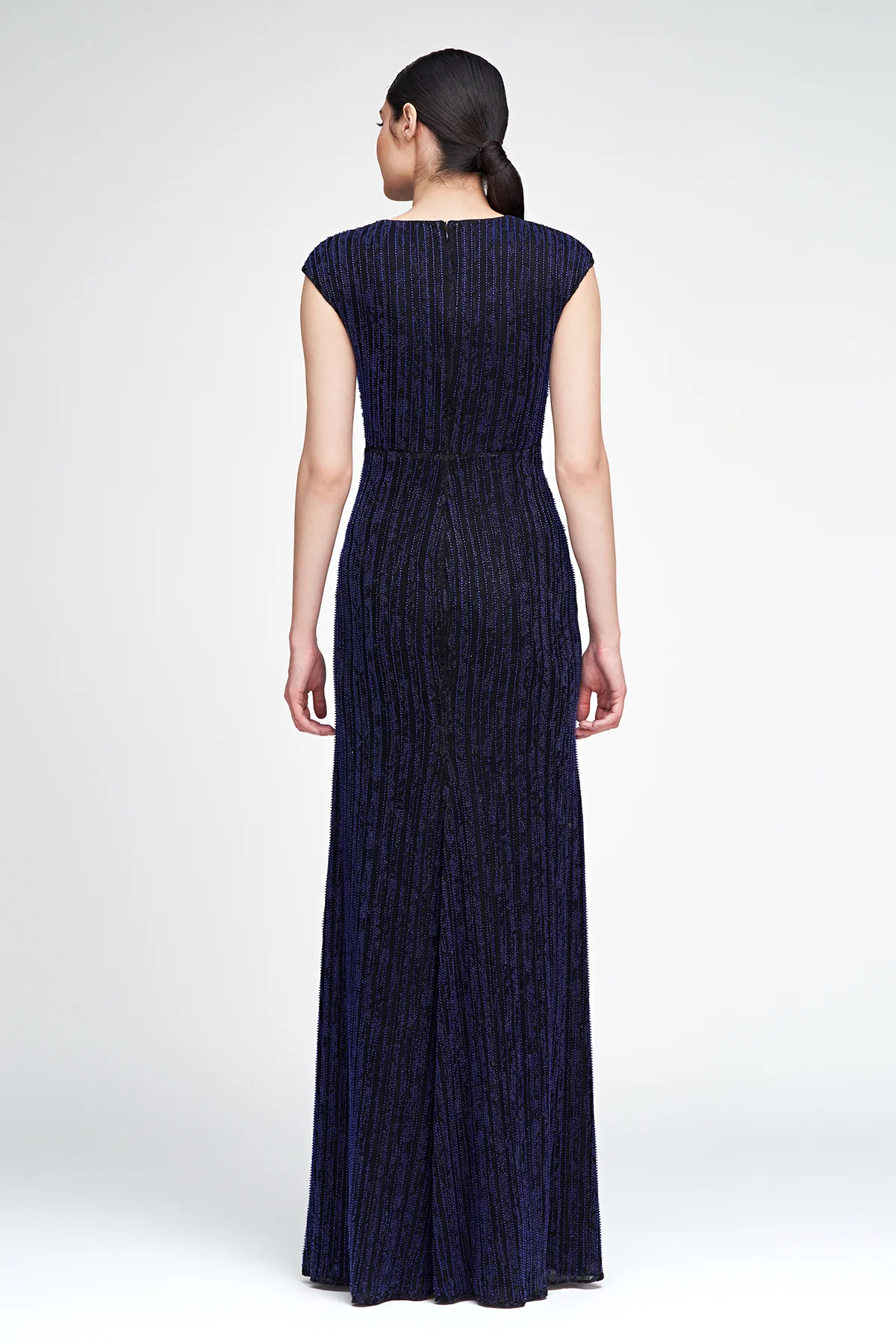 Raya Asymmetric Draped Gown - Image 2