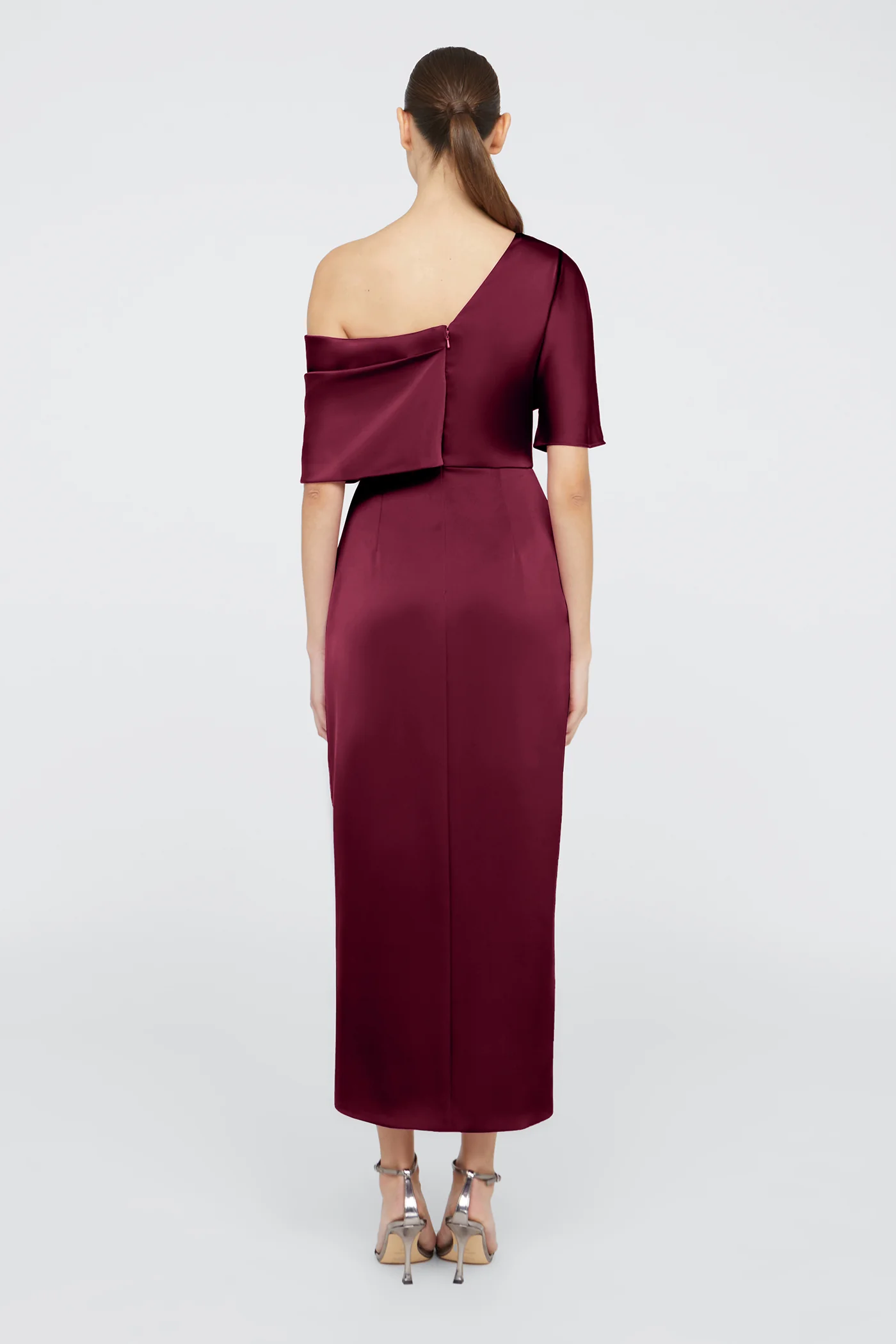 Rayna One Shoulder Draped Gown - Image 3