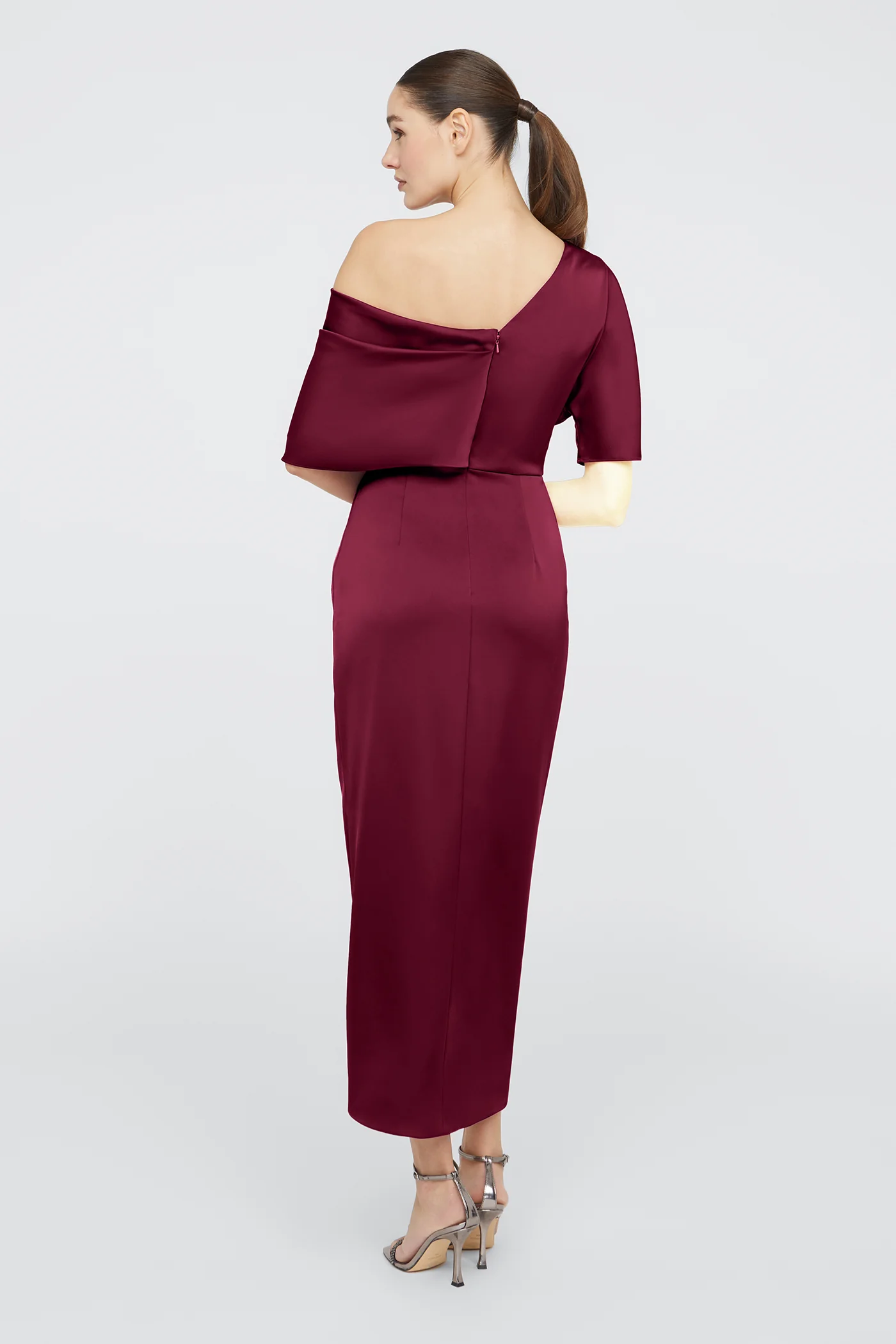 Rayna One Shoulder Draped Gown - Image 6