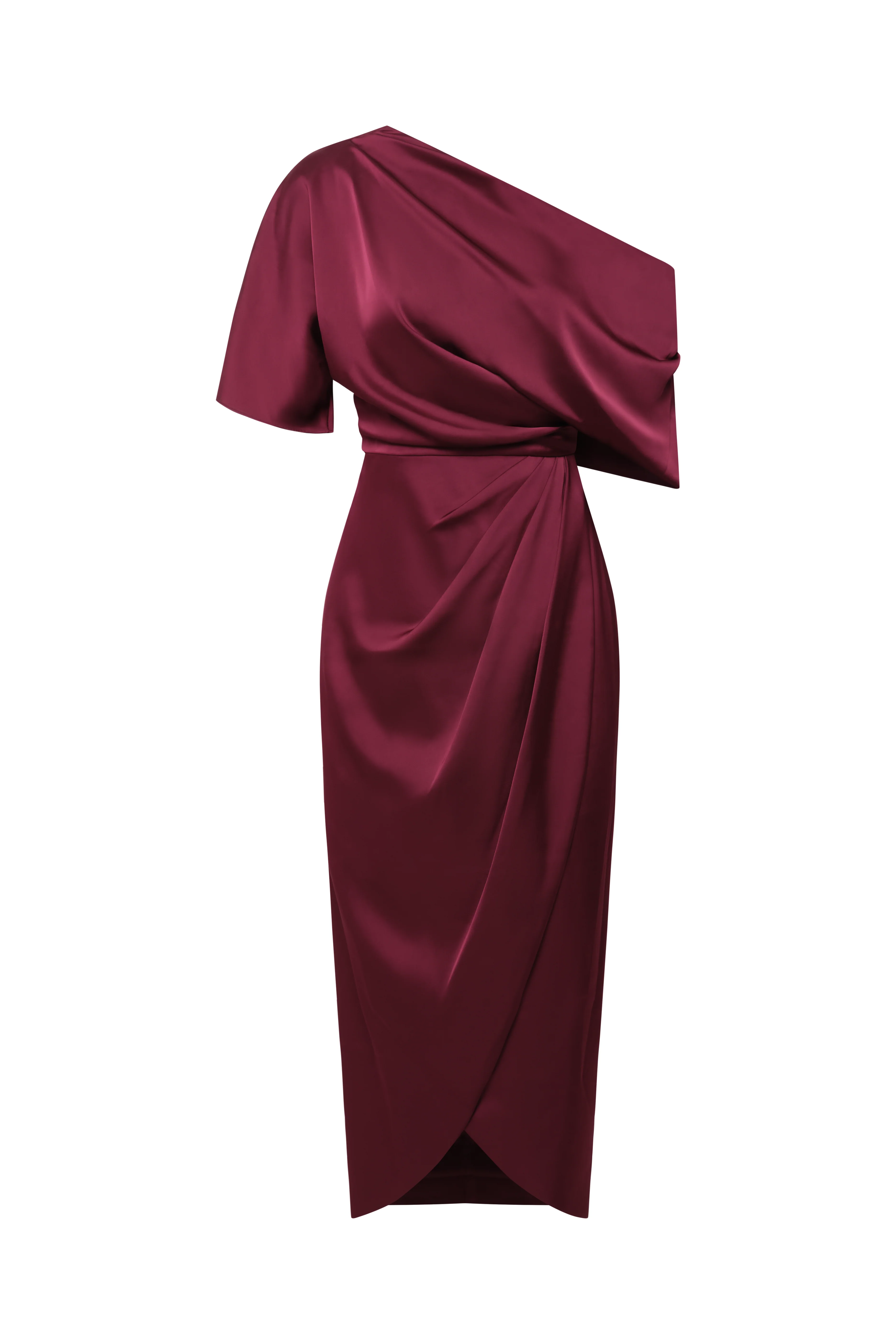 Rayna One Shoulder Draped Gown - Image 7
