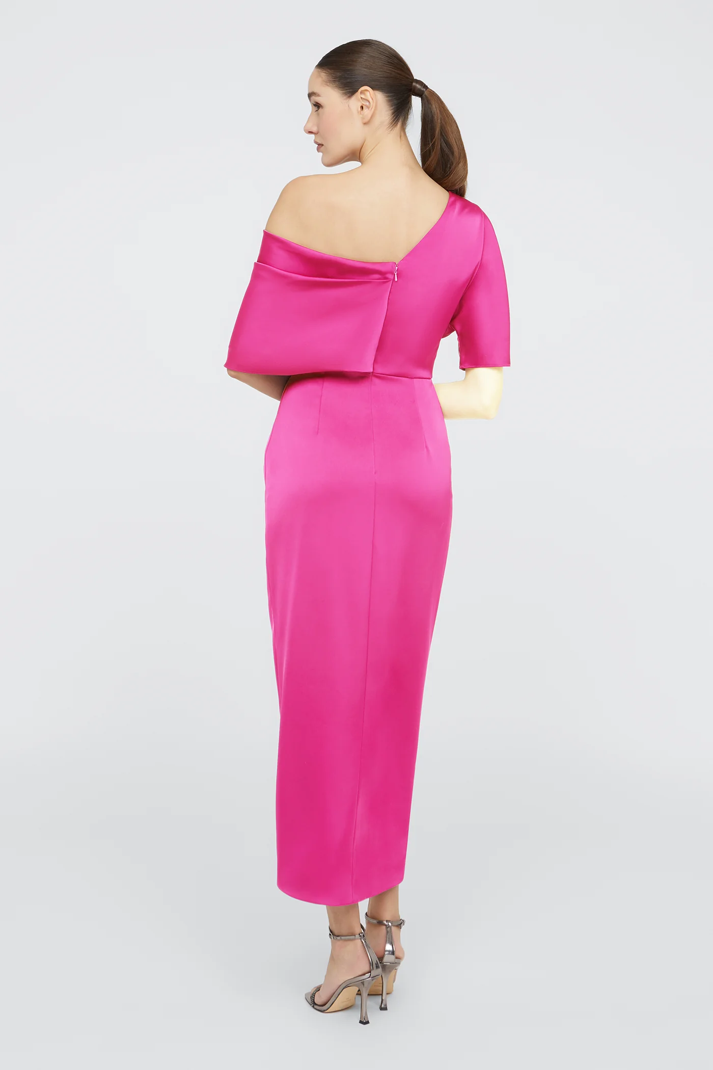 Rayna One Shoulder Draped Gown - Image 6
