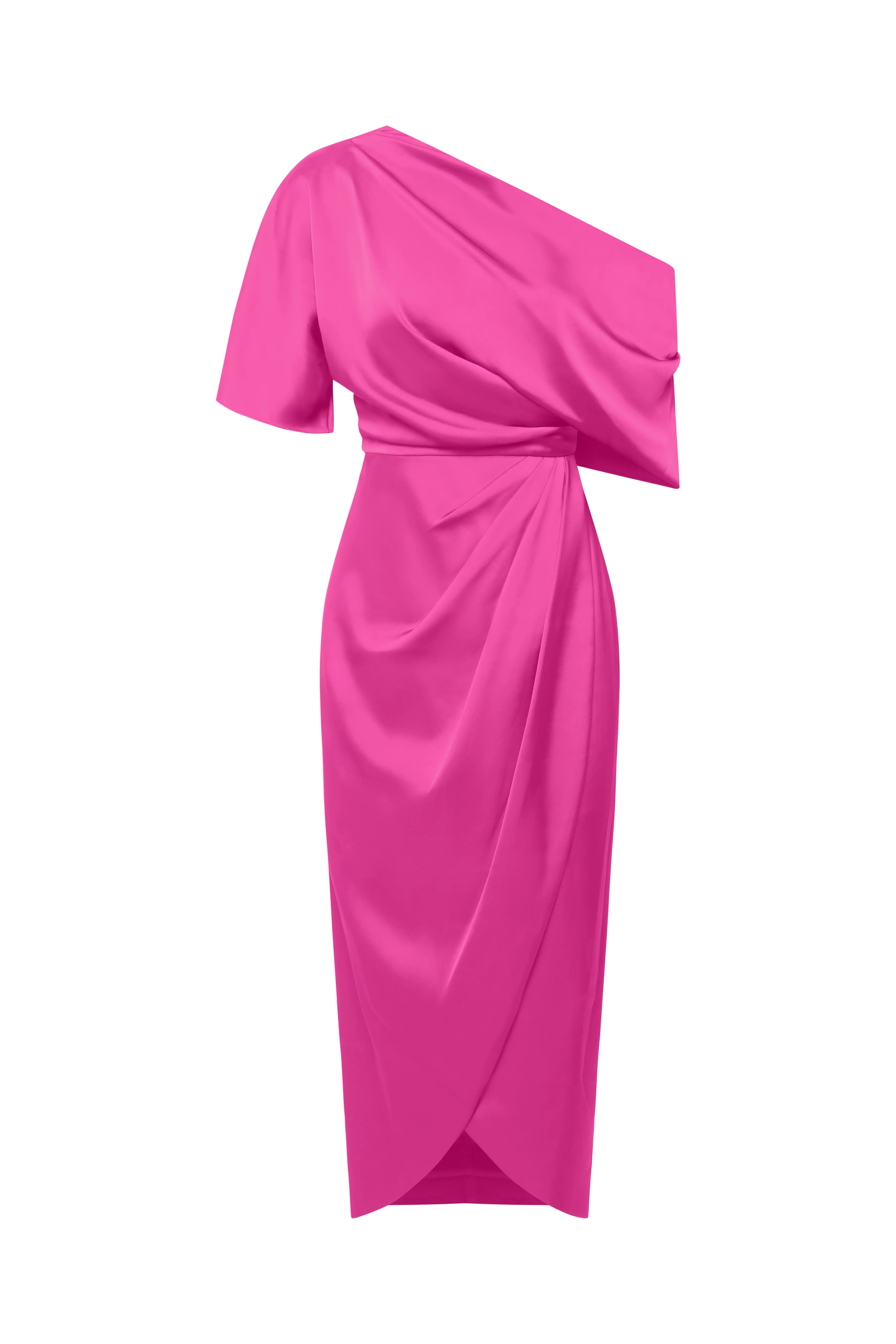 Rayna One Shoulder Draped Gown - Image 7
