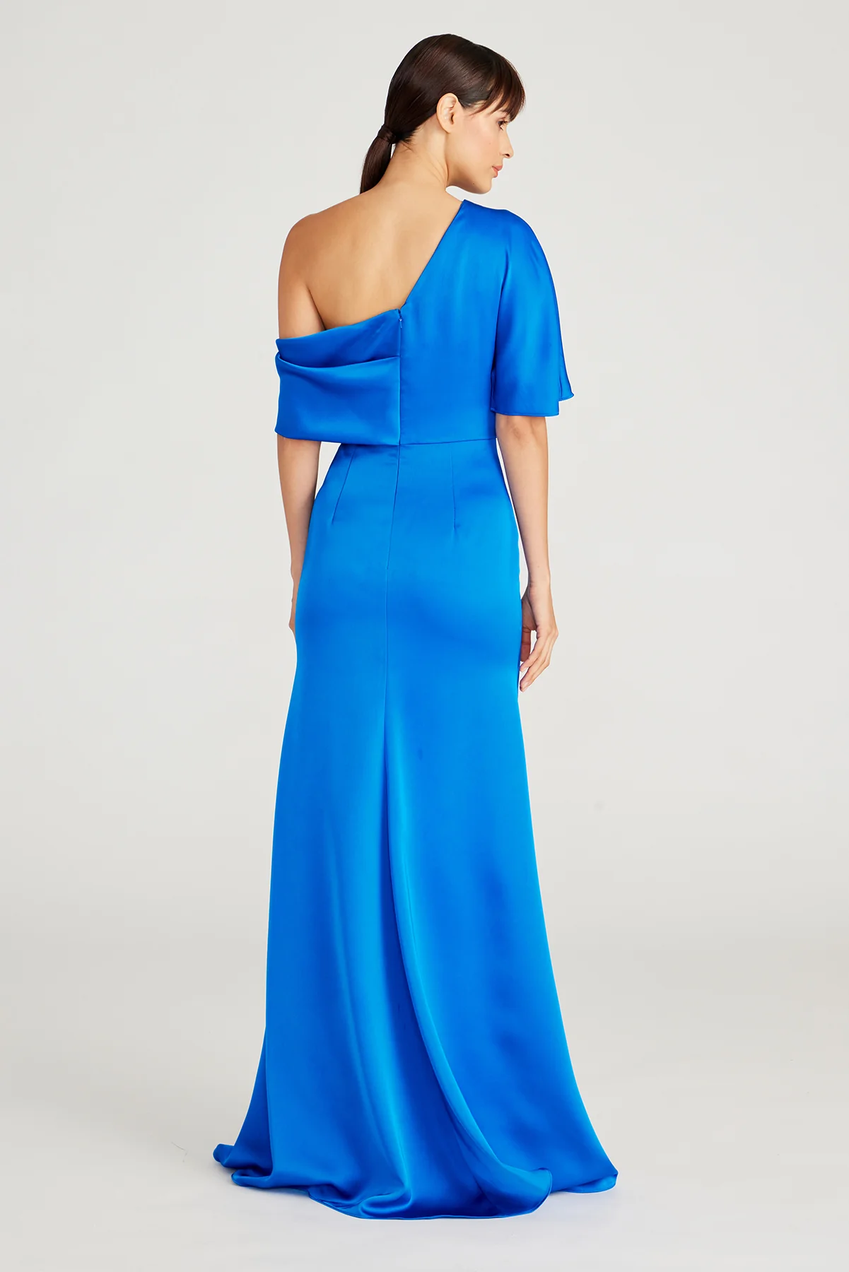 Remi One Shoulder Draped Gown - Image 2