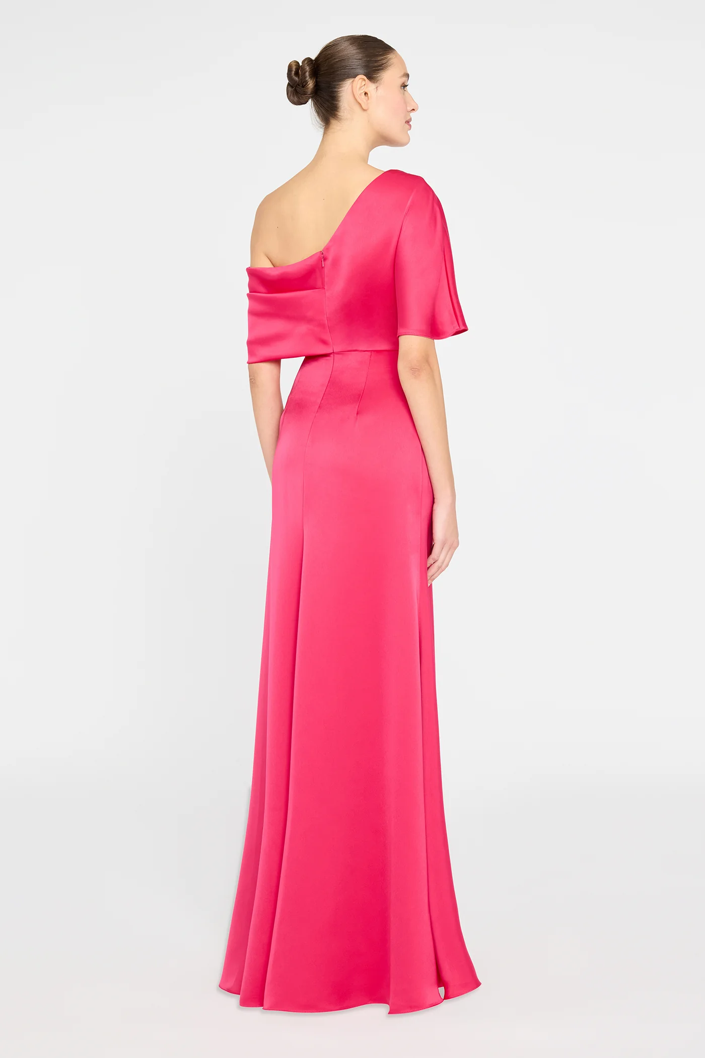 Remi One Shoulder Draped Gown - Image 2
