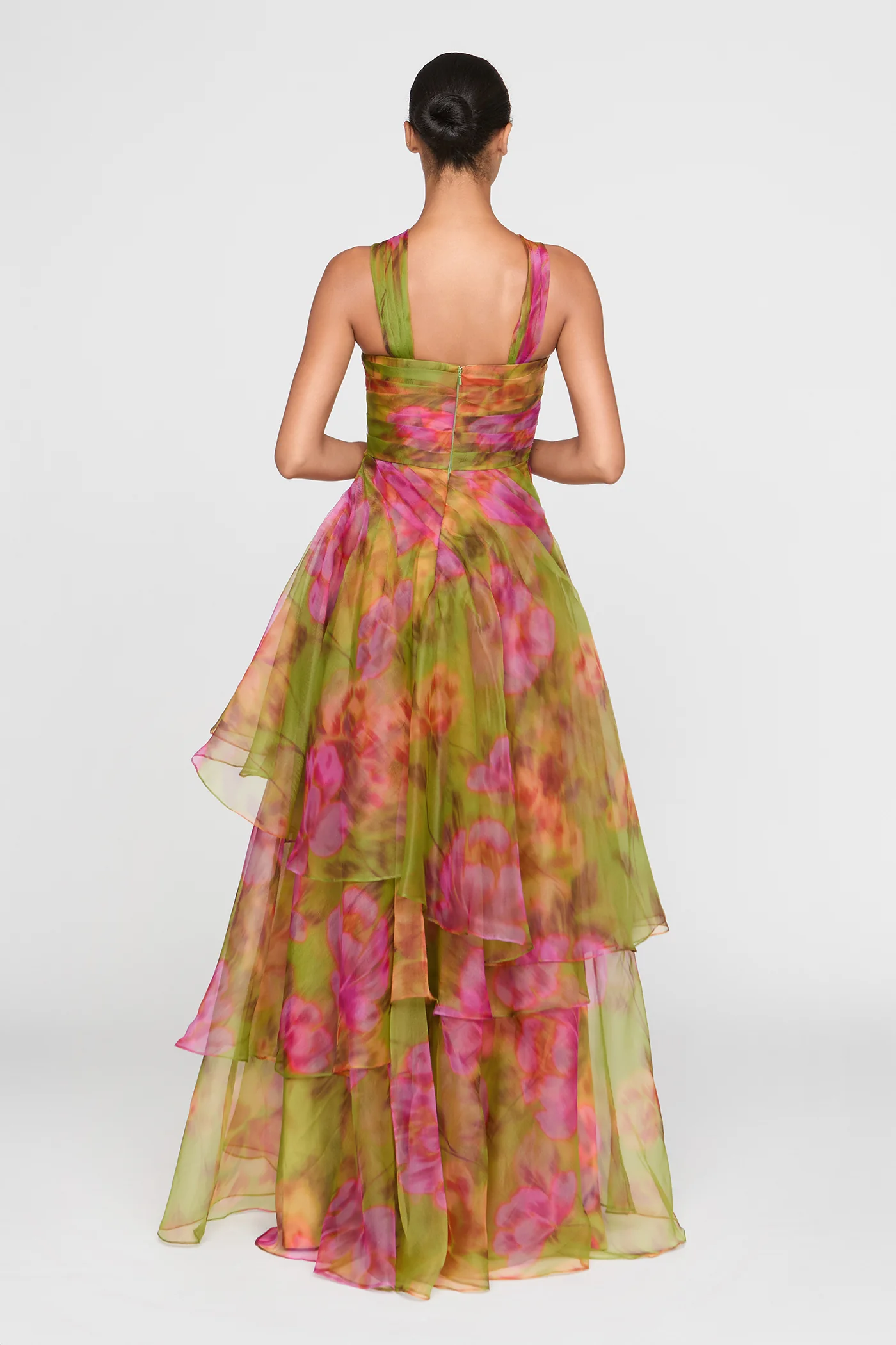 Rosalinda Twisted Halter Gown - Image 8