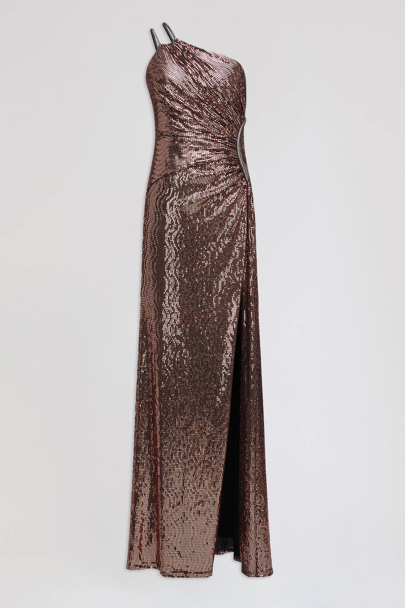Roxanne One Shoulder Gown - Image 14