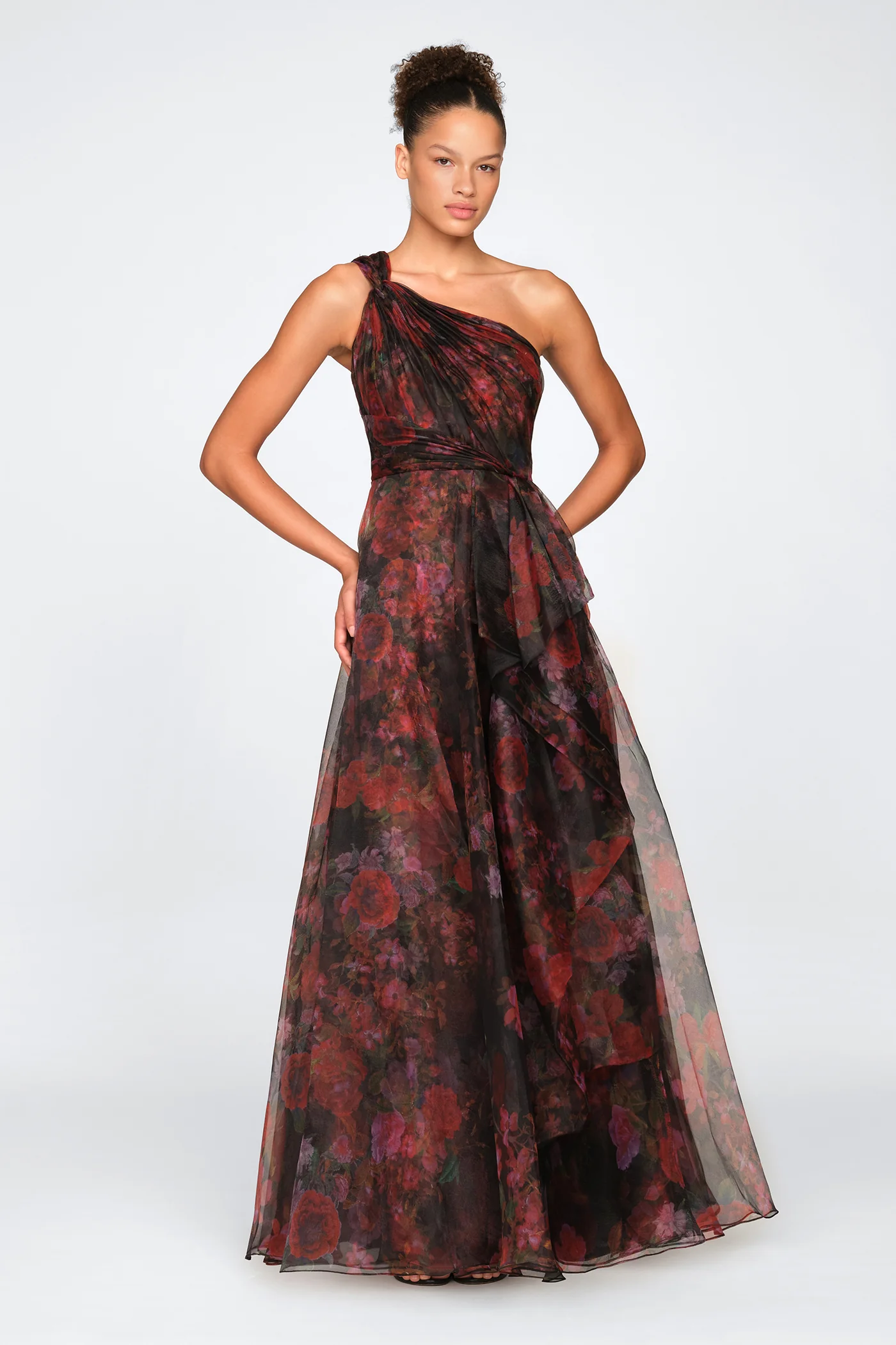 Rue One Shoulder Gown - Image 6