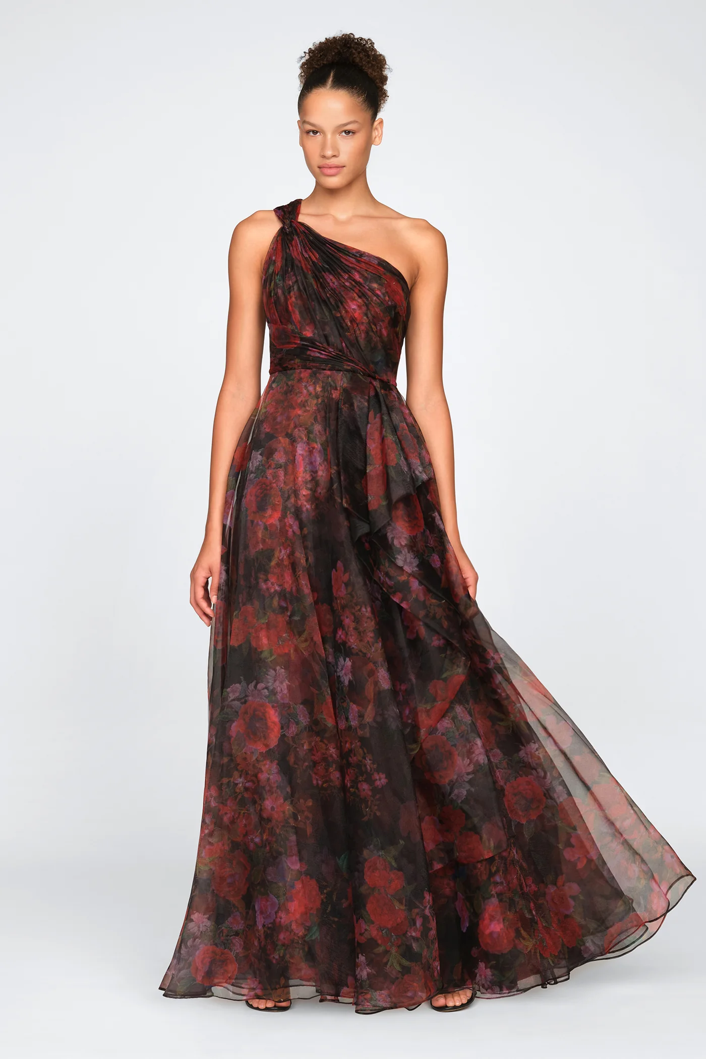 Rue One Shoulder Gown - Image 8