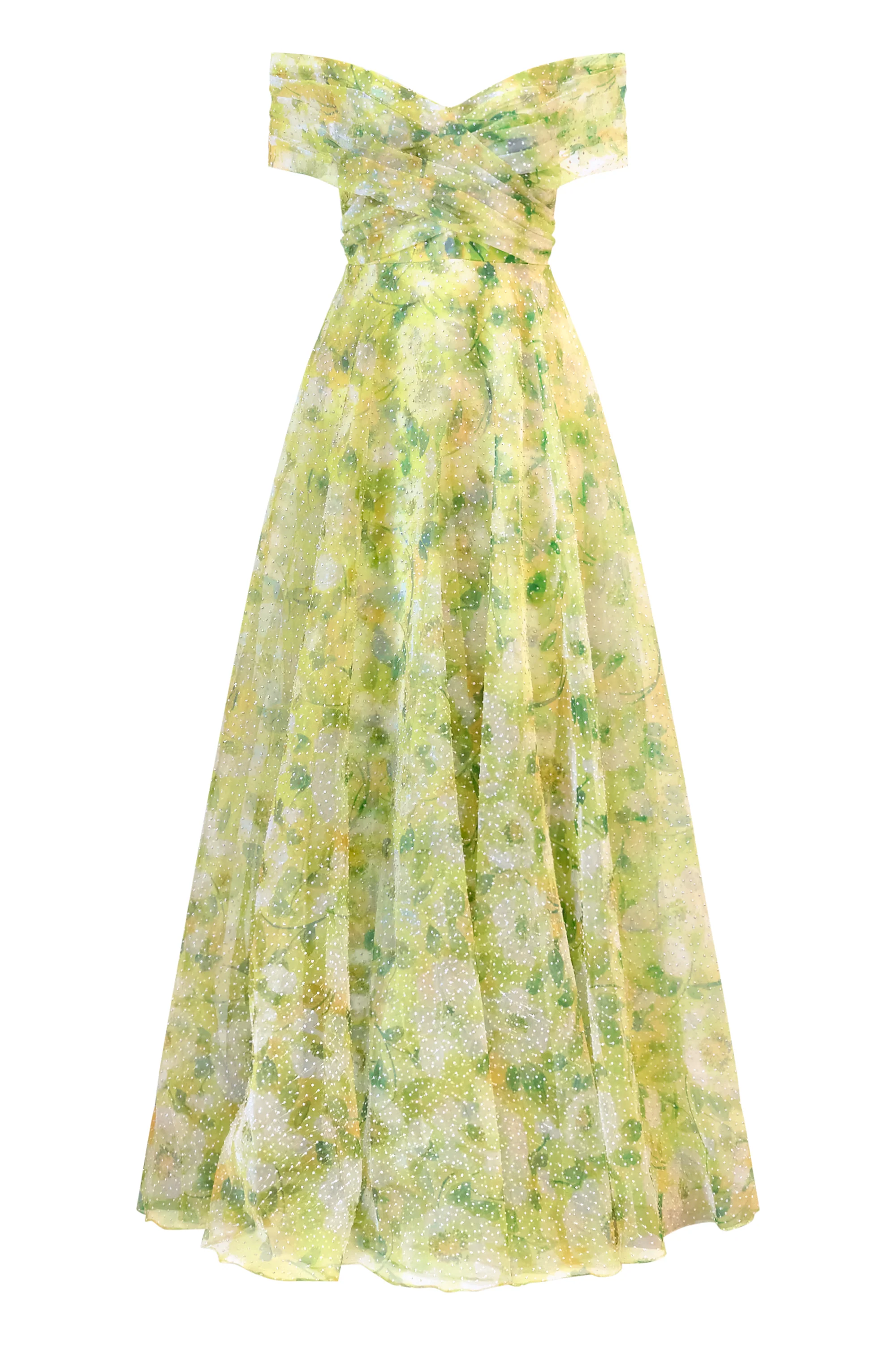 Ryan Off Shoulder A Line Gown - Image 6