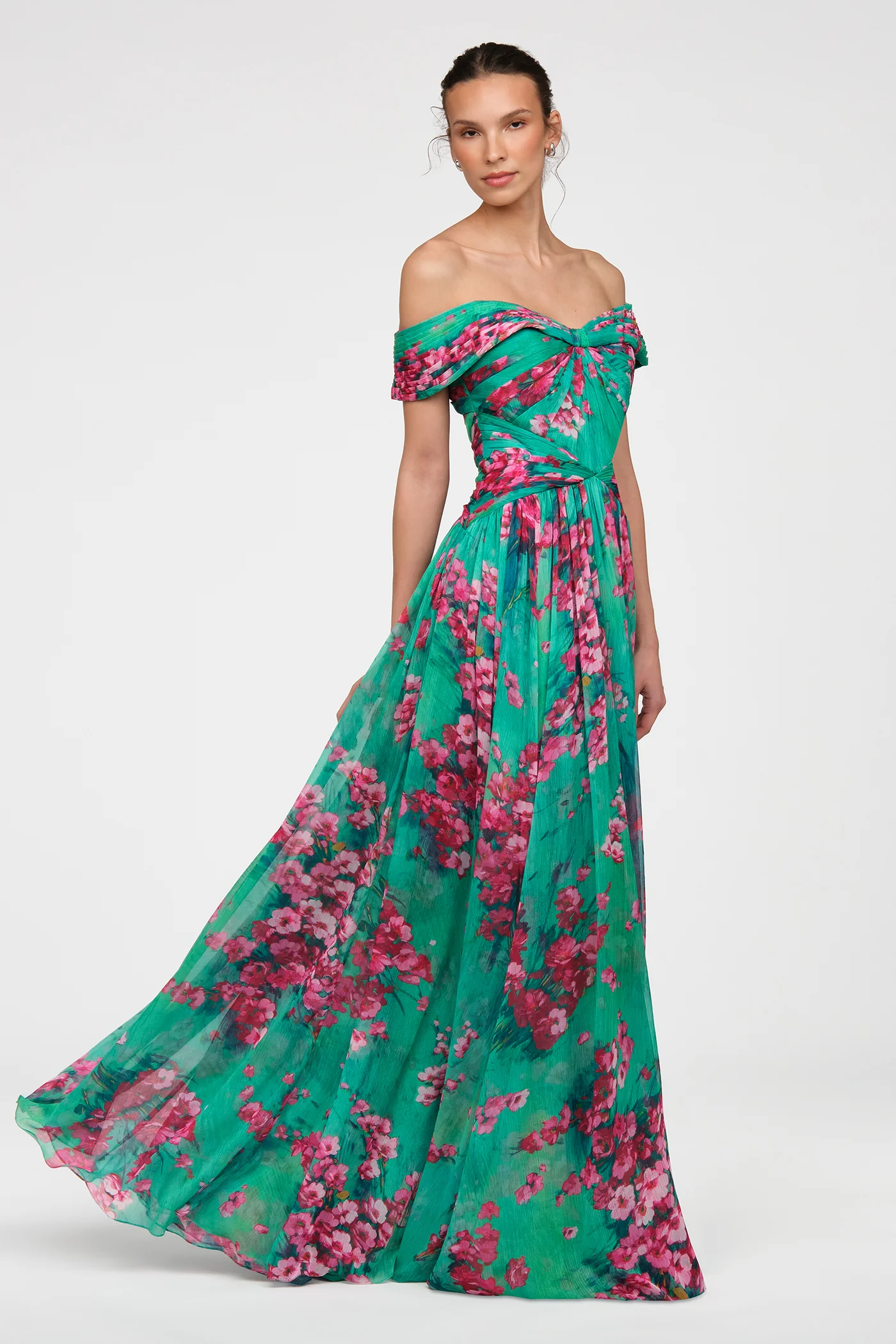 Sabina Chiffon Gown - Image 6