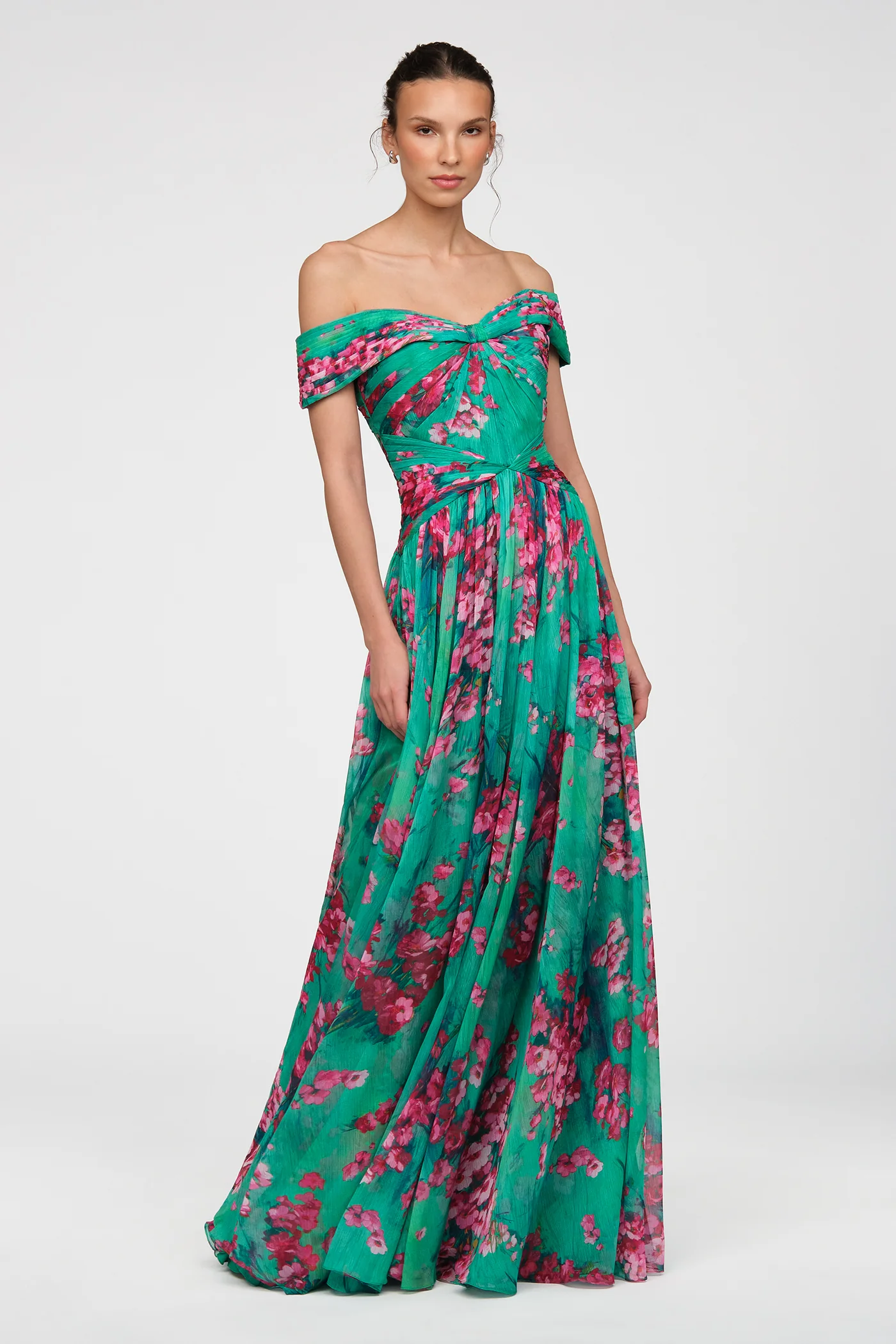 Sabina Chiffon Gown - Image 7