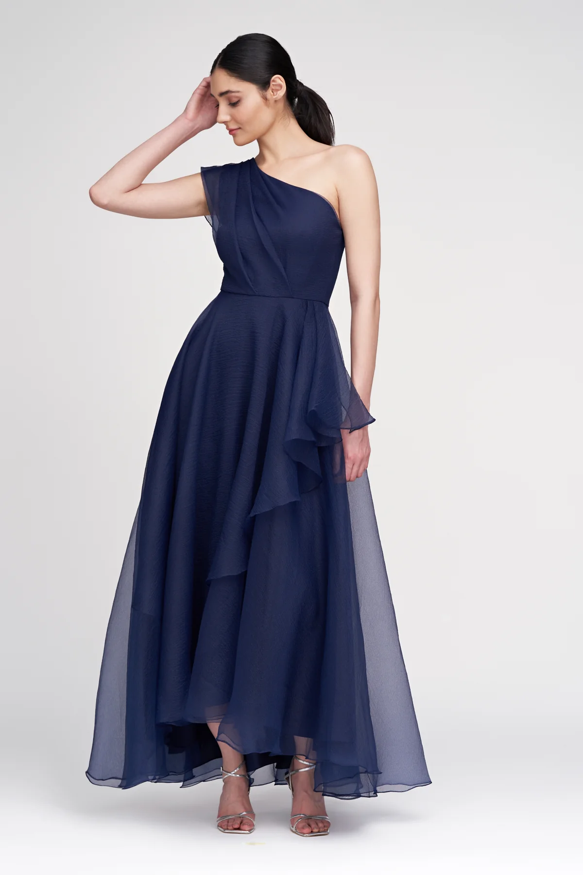 Savannah One Shoulder Gown - Image 3
