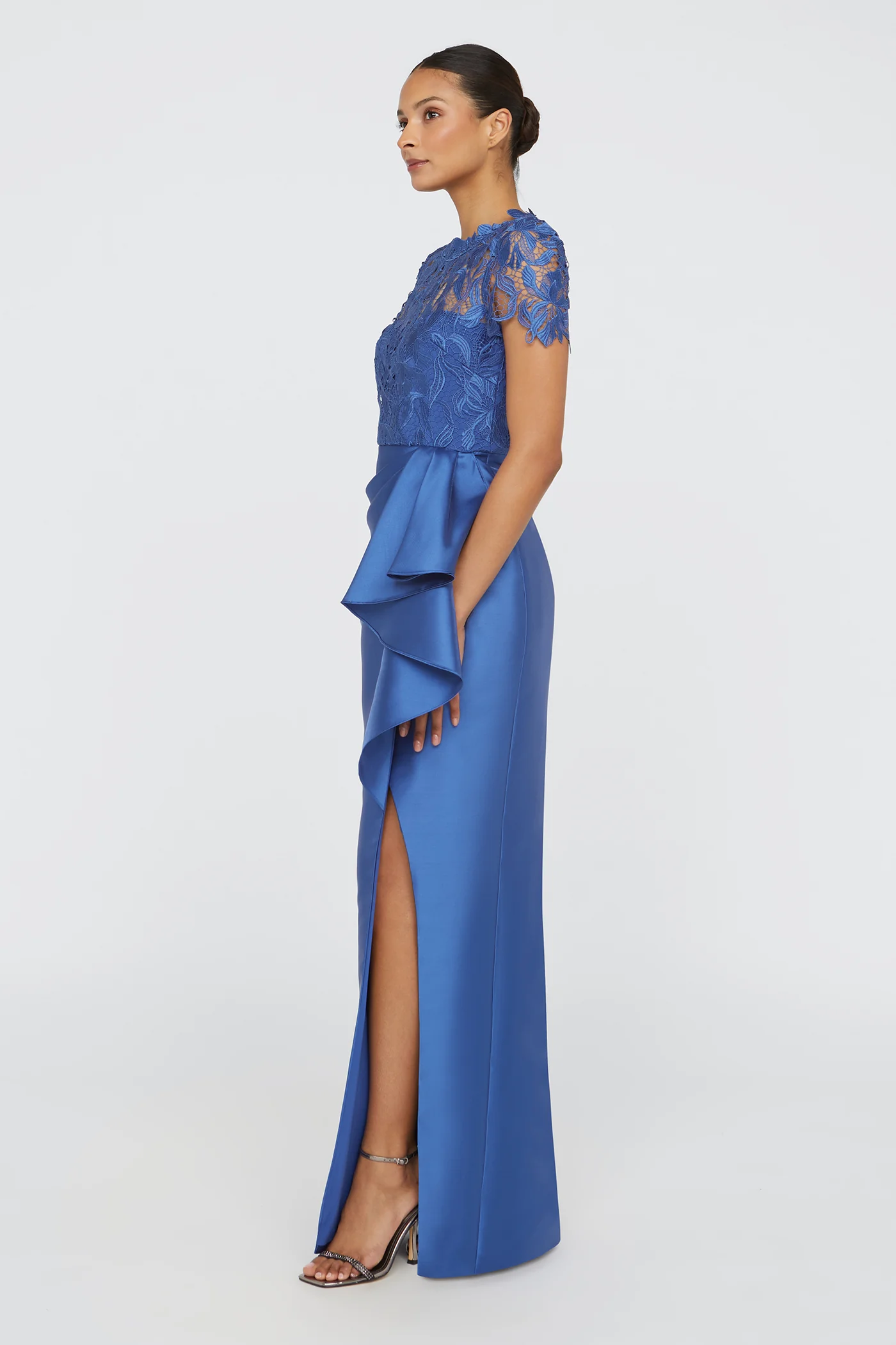 Selena Column Draped Dress - Image 3
