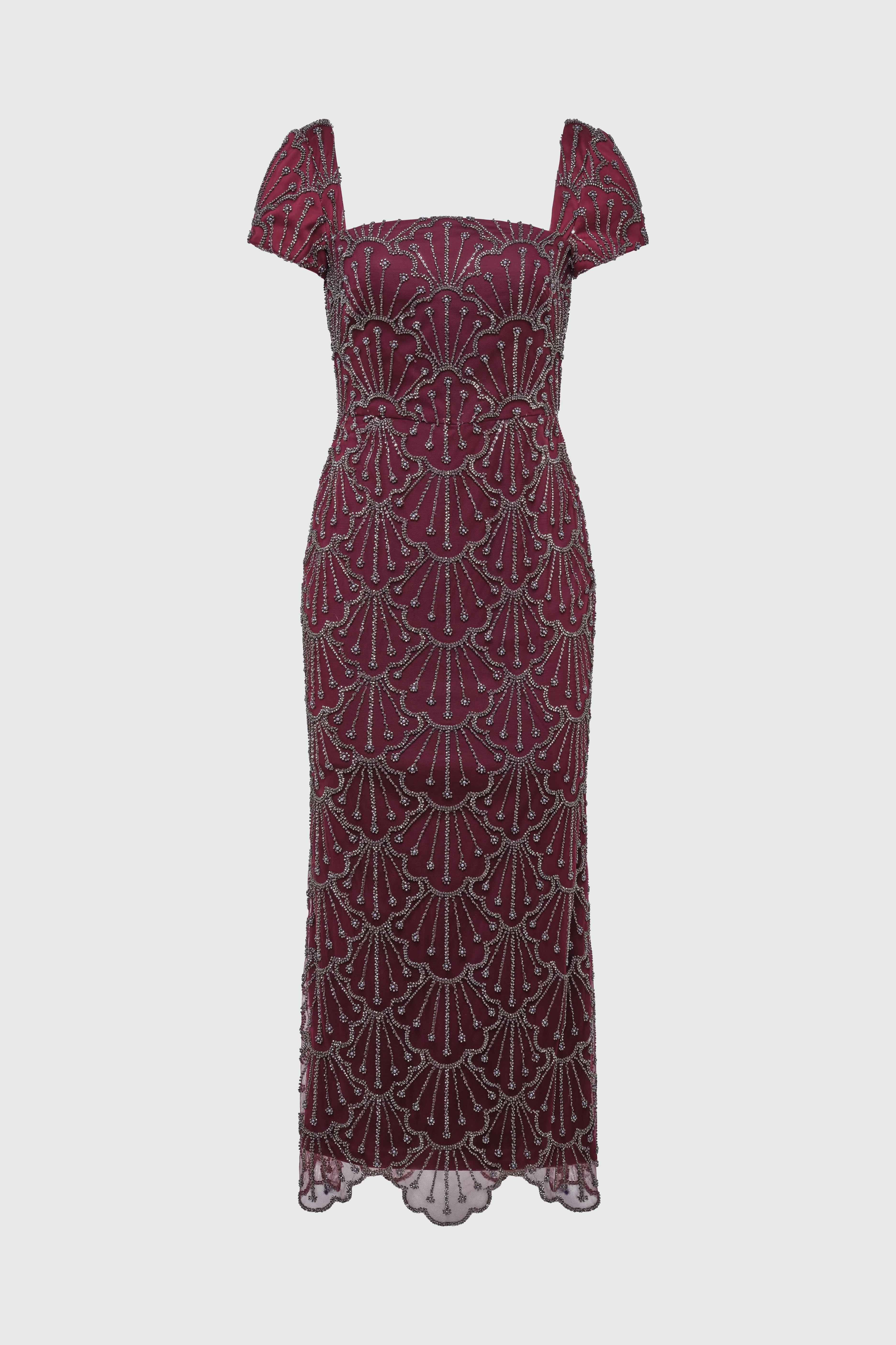 Serena Beaded Cocktail Dress - Image 11