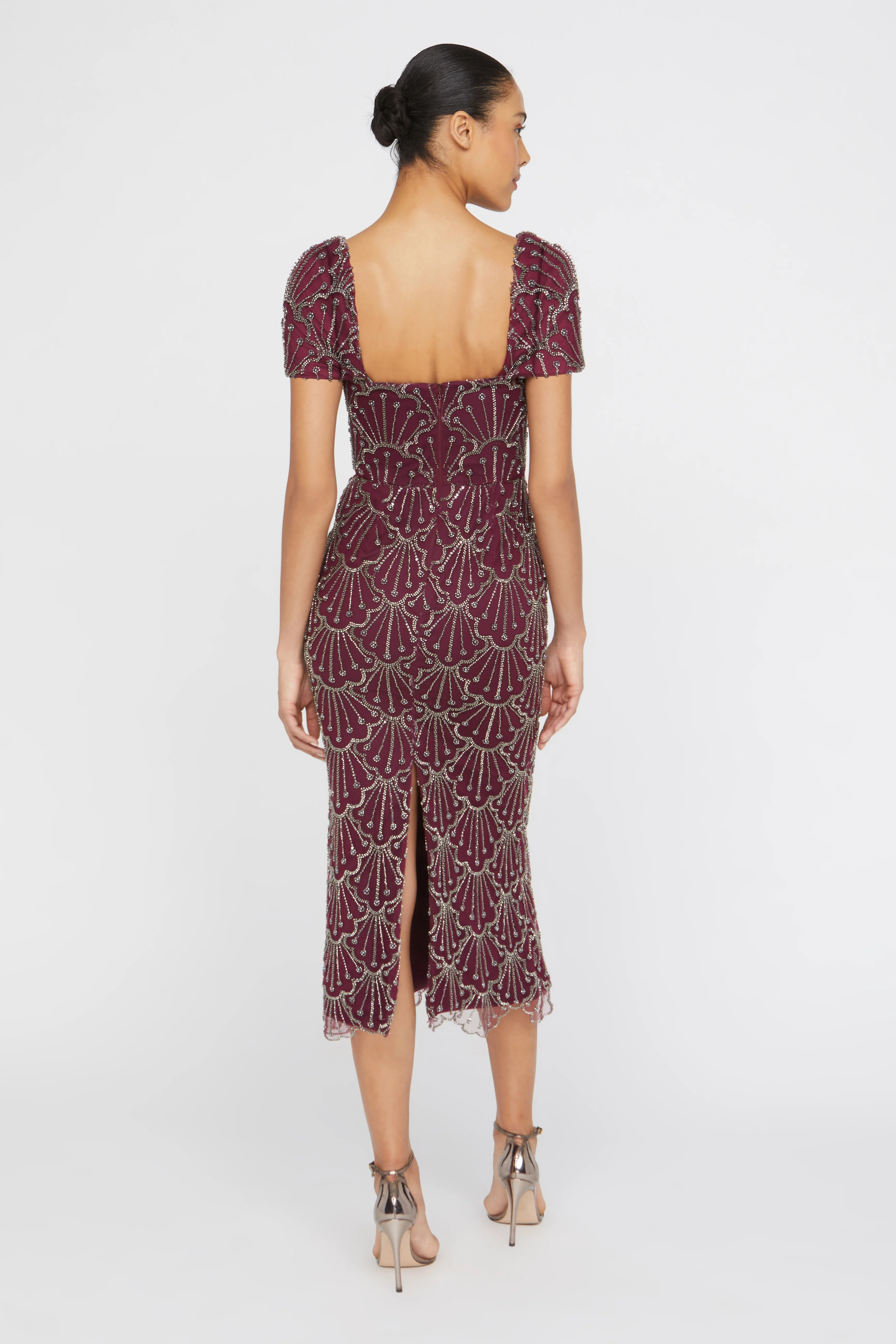 Serena Beaded Cocktail Dress - Image 7