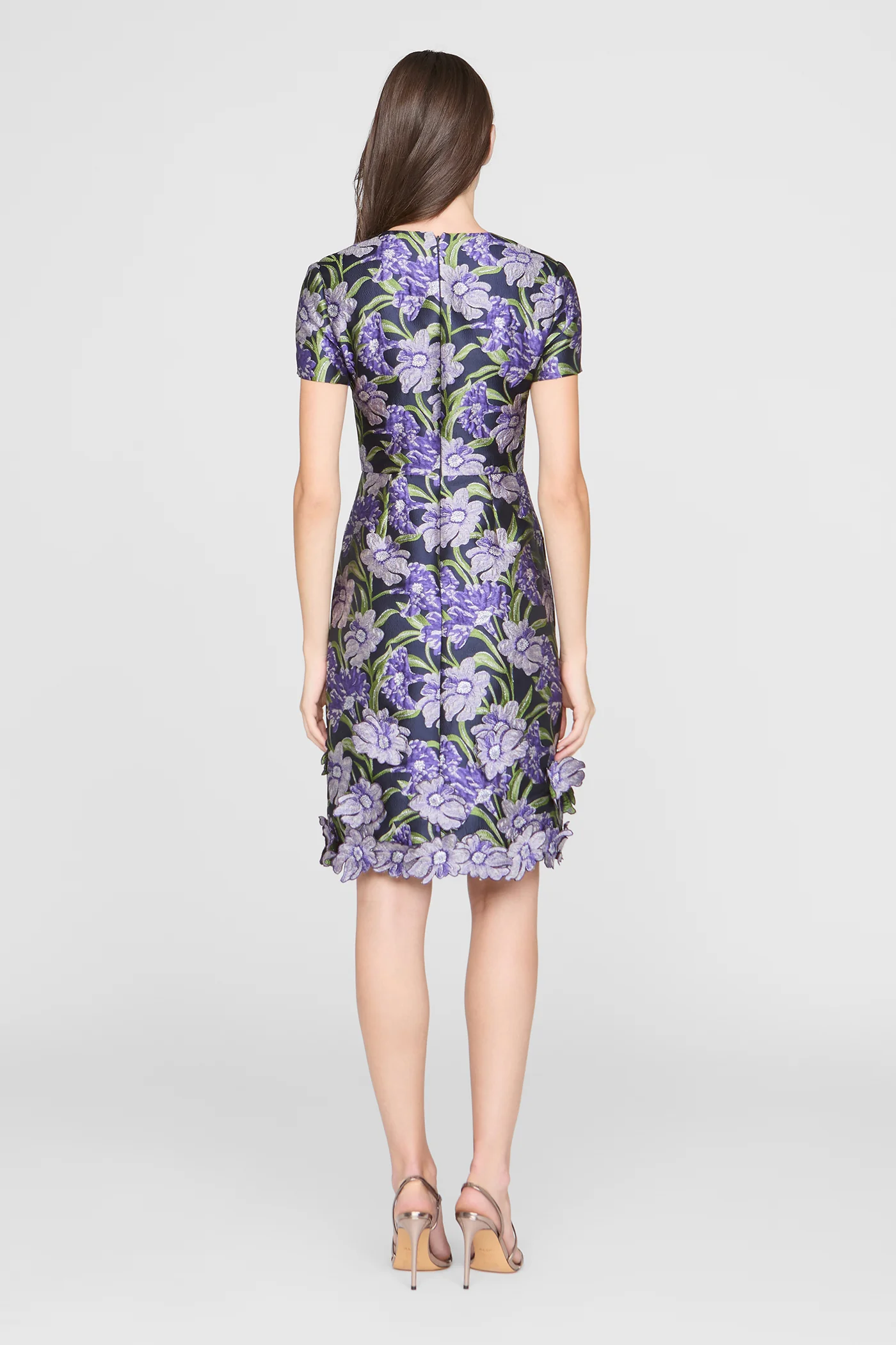 Serenza Jacquard Dress - Image 3