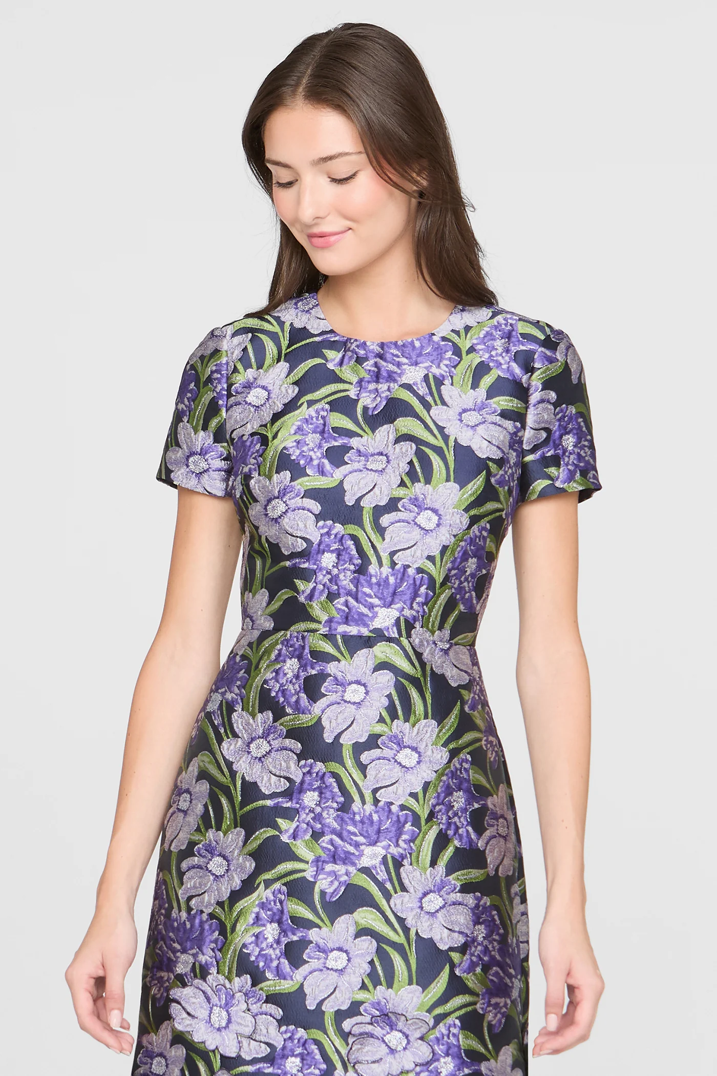 Serenza Jacquard Dress - Image 5