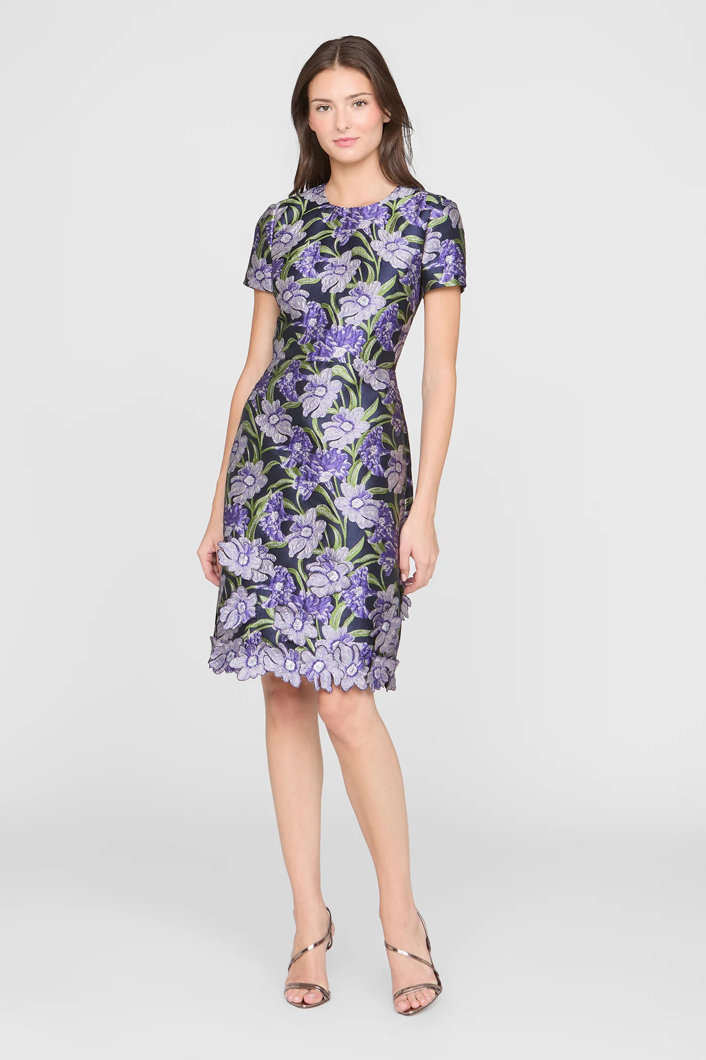 Serenza Jacquard Dress - Image 7