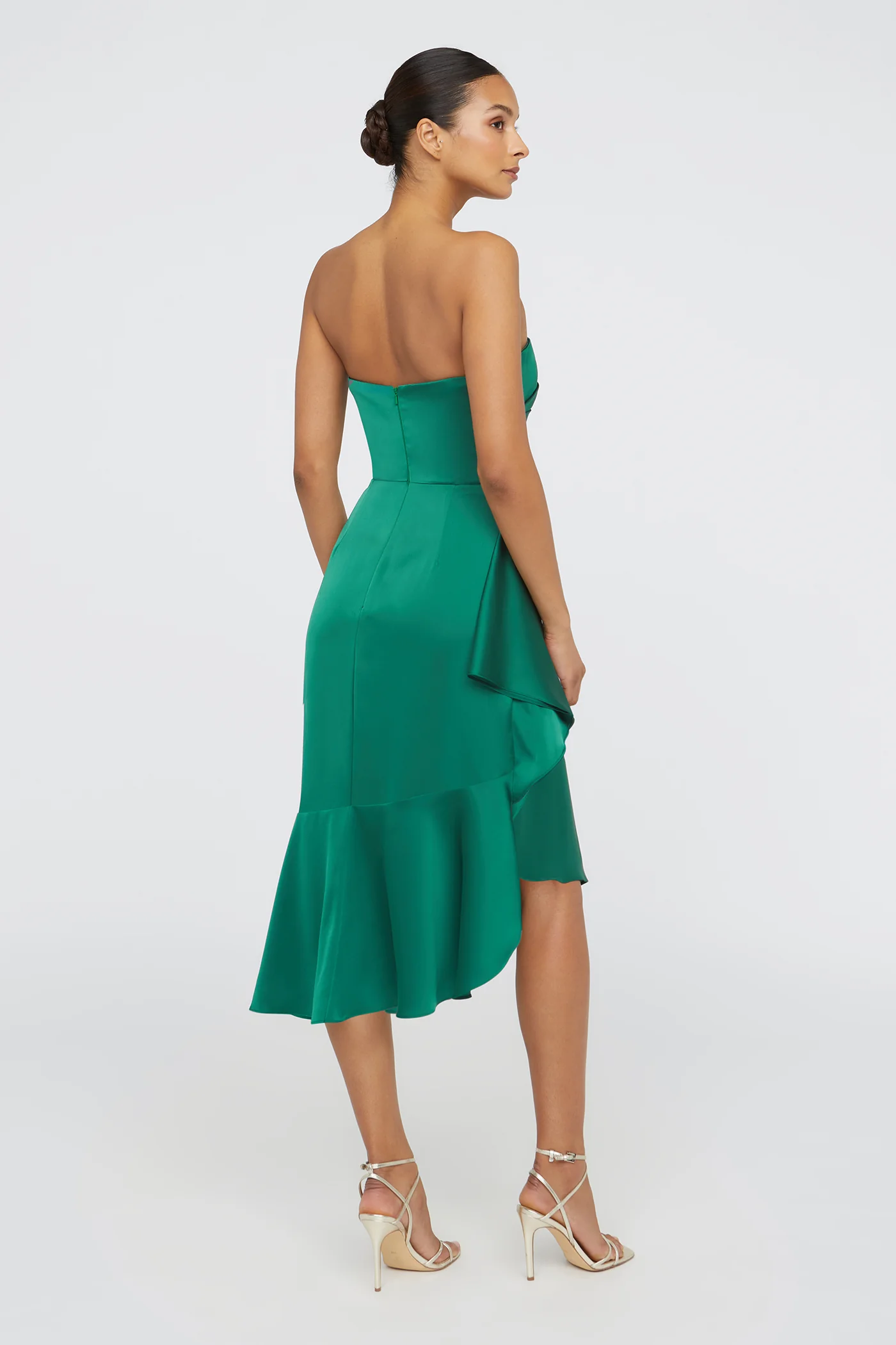 Sinead Strapless Midi Dress - Image 2