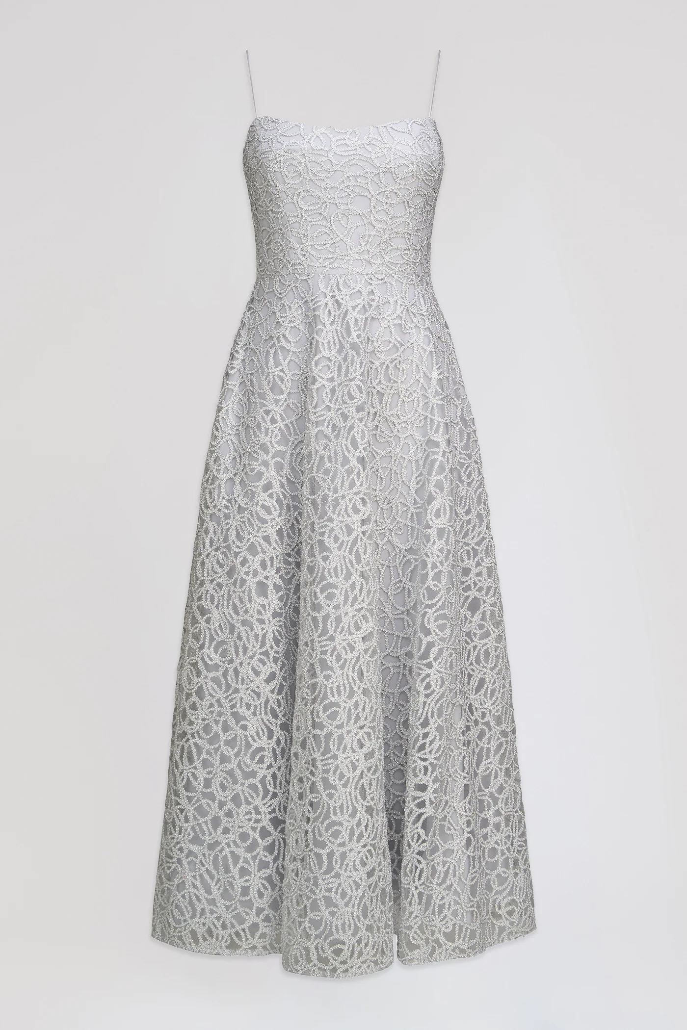 Sleeveless Tulle Midi Dress - Image 7