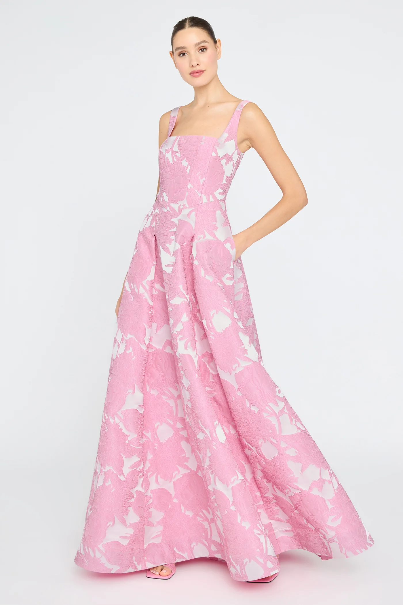 Soleil Basque Waist Gown