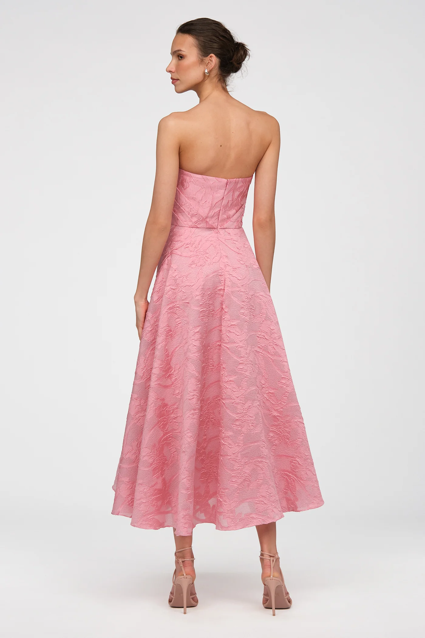 Soraya Strapless Wrap Dress - Image 3
