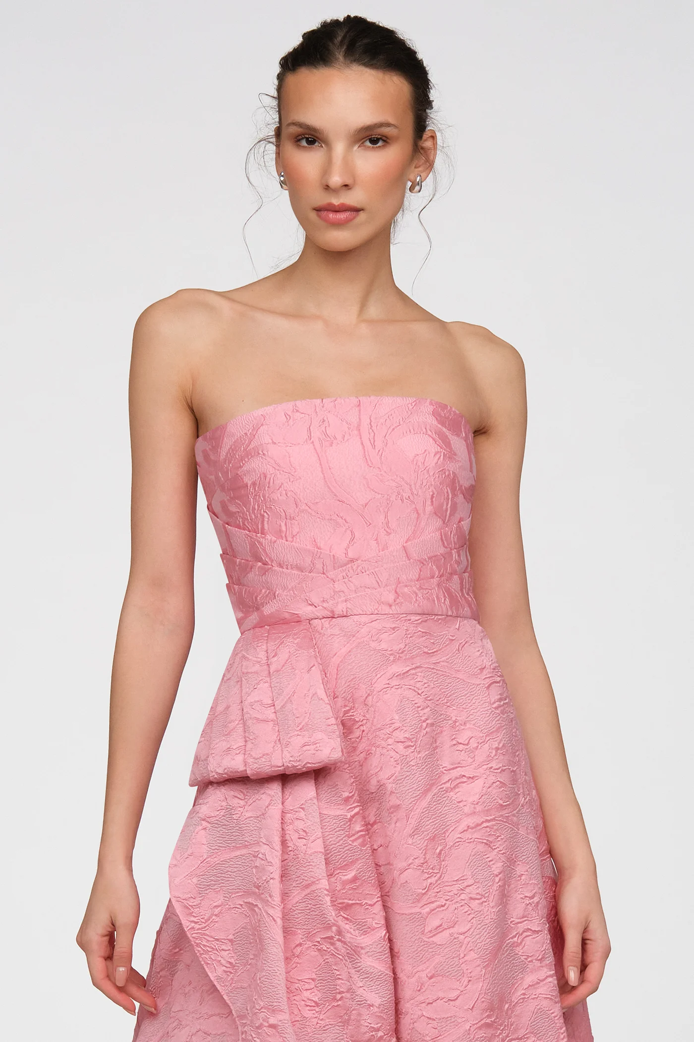 Soraya Strapless Wrap Dress - Image 4