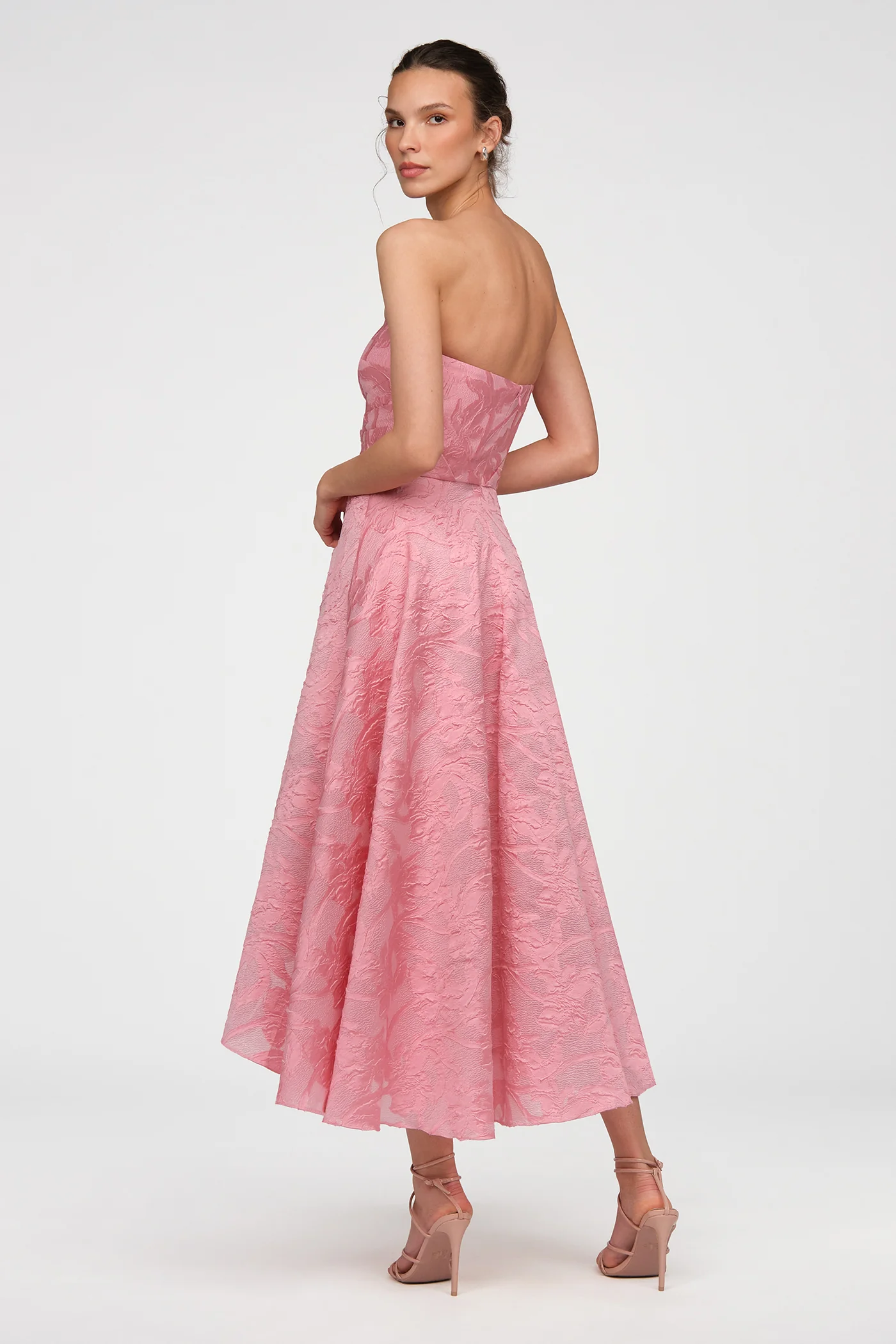 Soraya Strapless Wrap Dress - Image 7