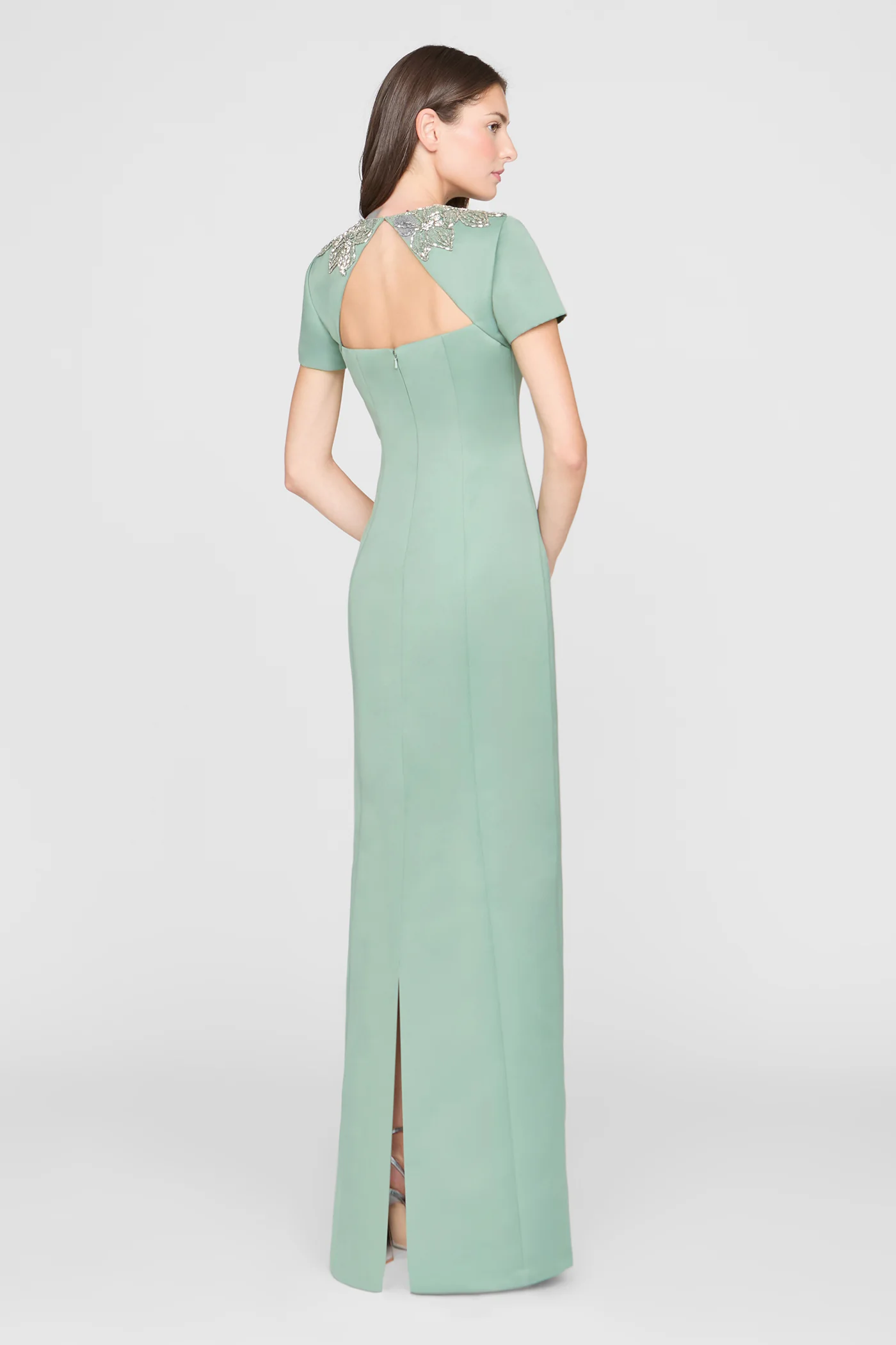 Sorelia Floral Beaded Gown - Image 3