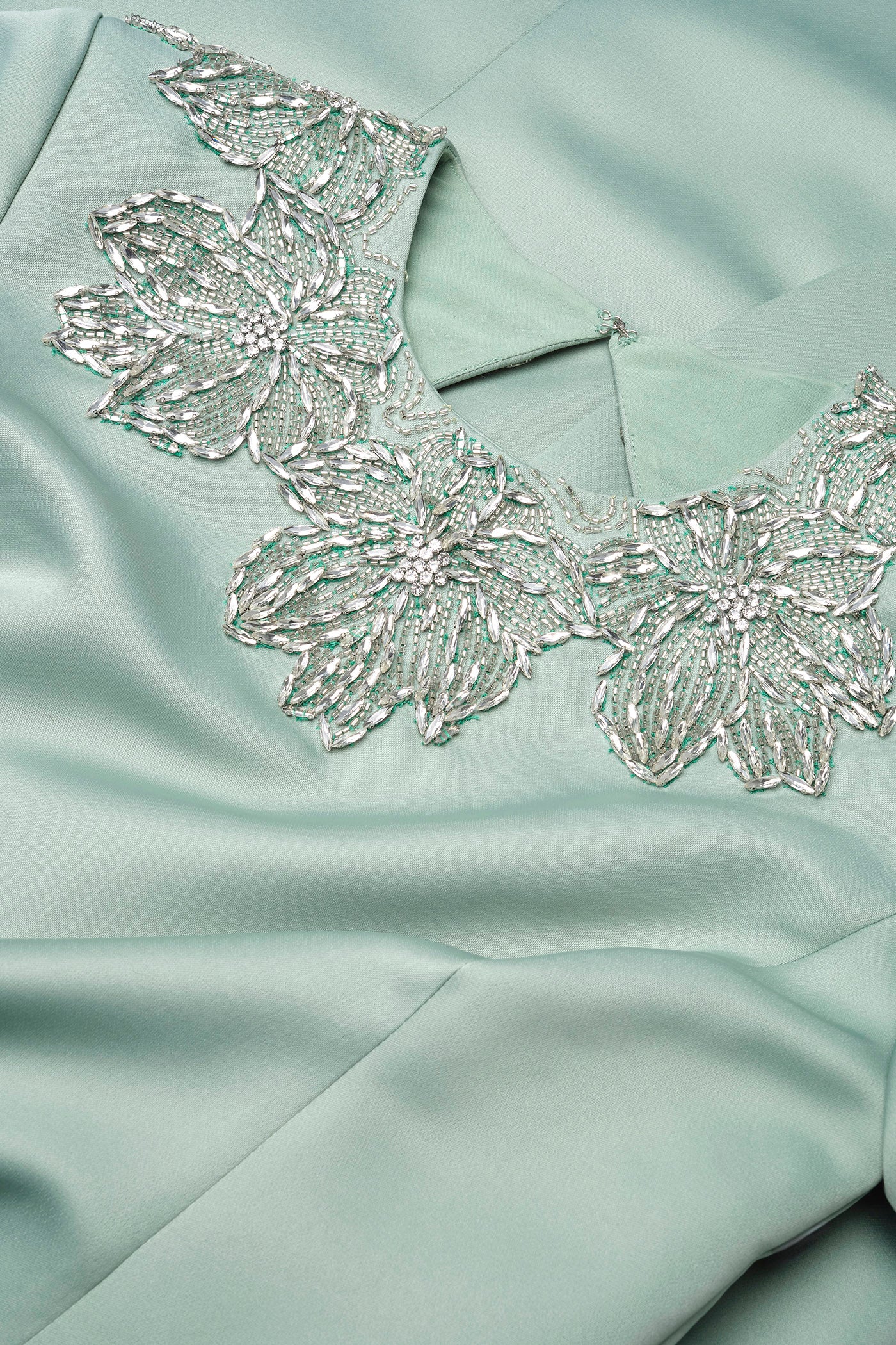 Sorelia Floral Beaded Gown - Image 6