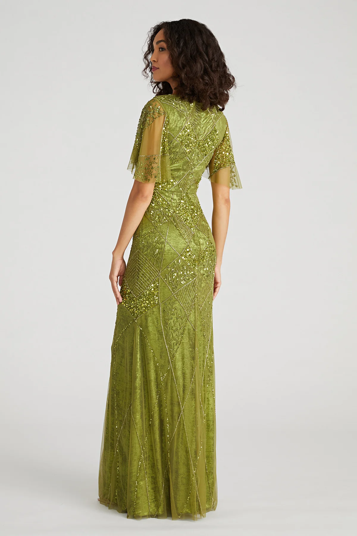 Tamia Contour Beaded Gown - Image 2