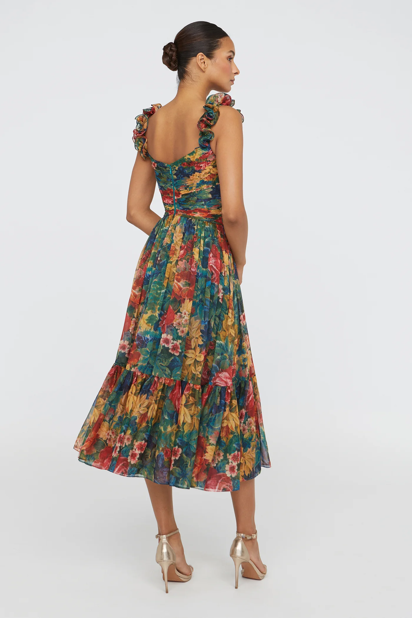 Tate Ruffle Shoulder Dress - Image 6