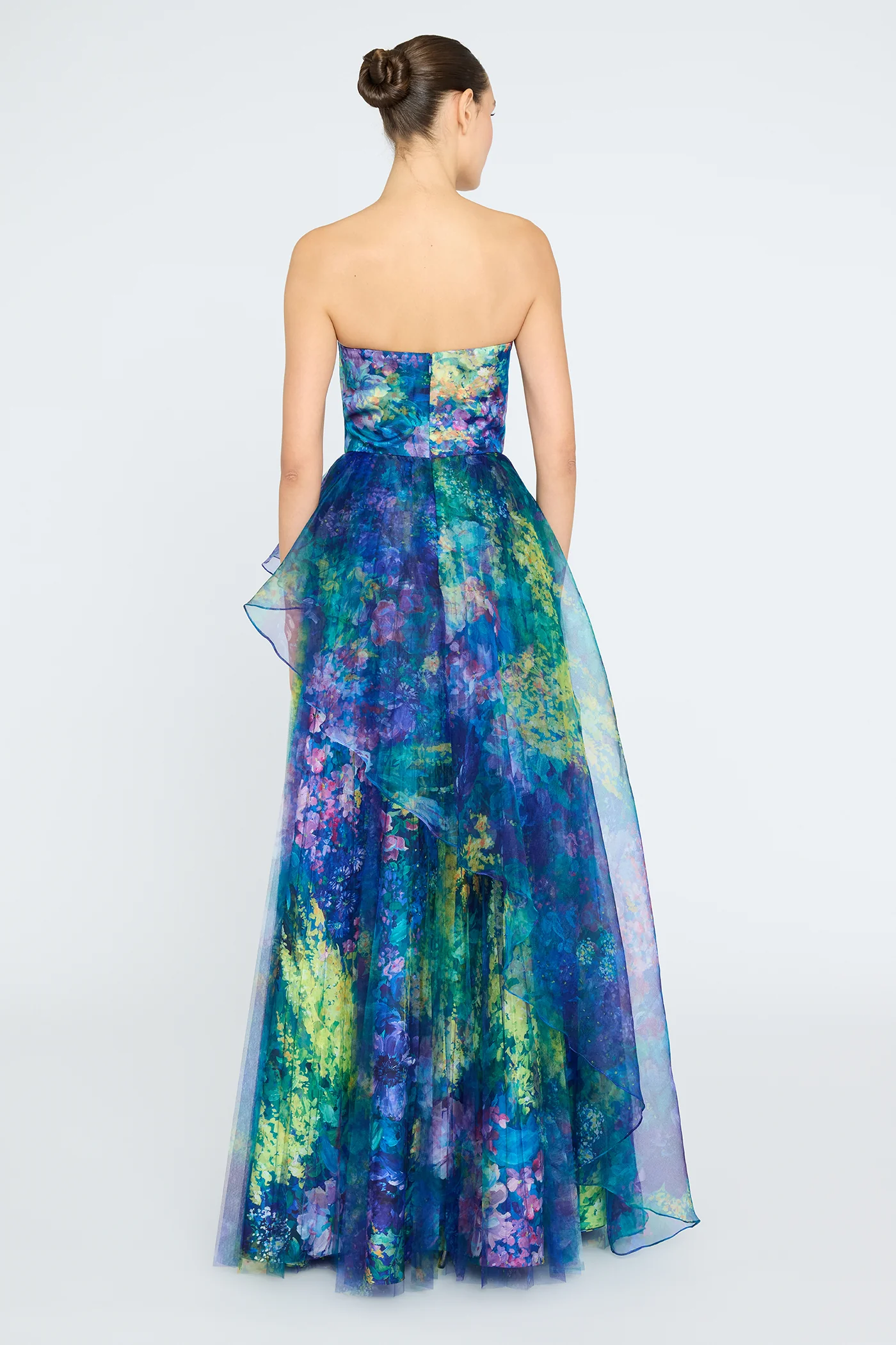 Taya Strapless Organza Gown - Image 6