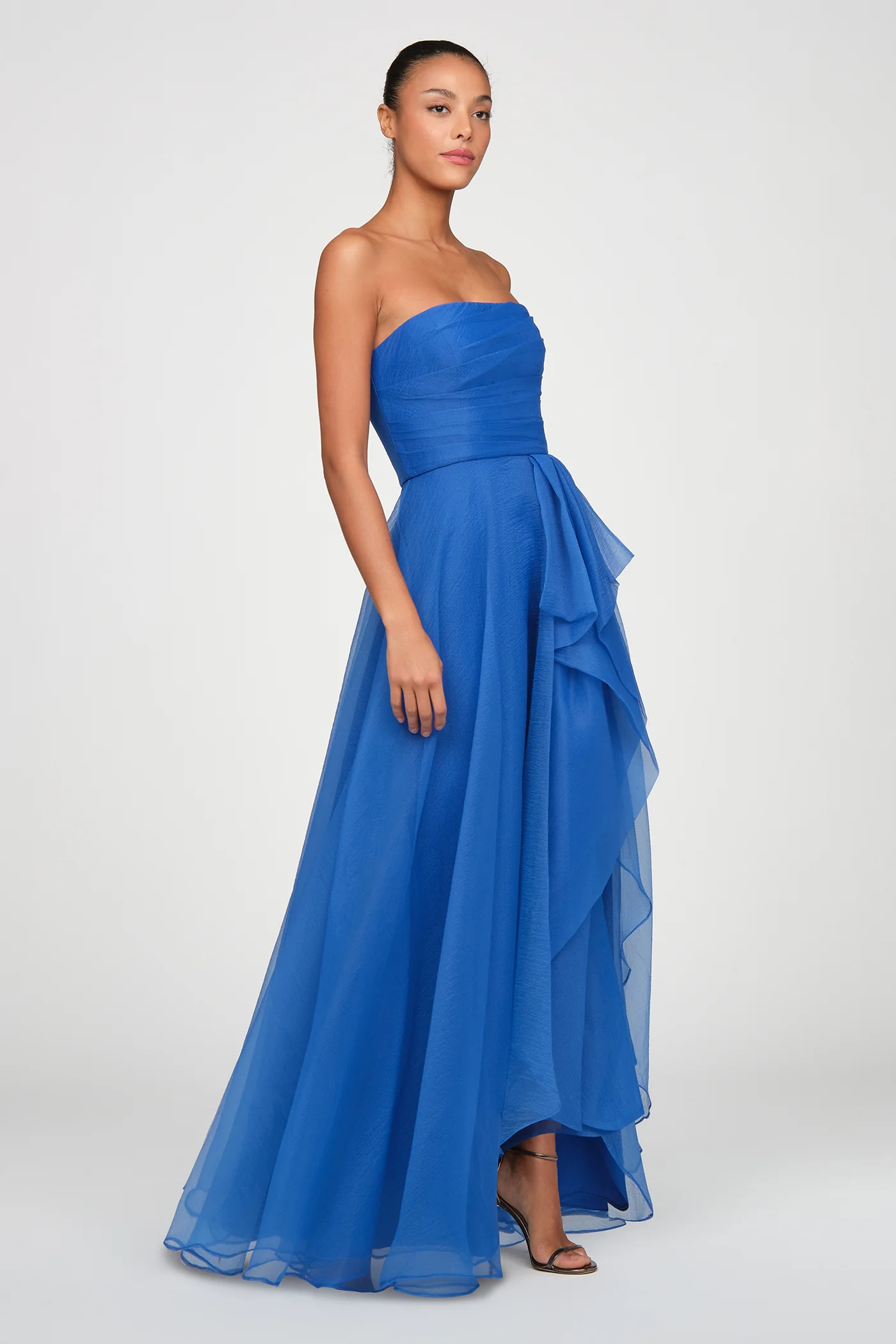 Teresa Strapless Draped Gown - Image 3