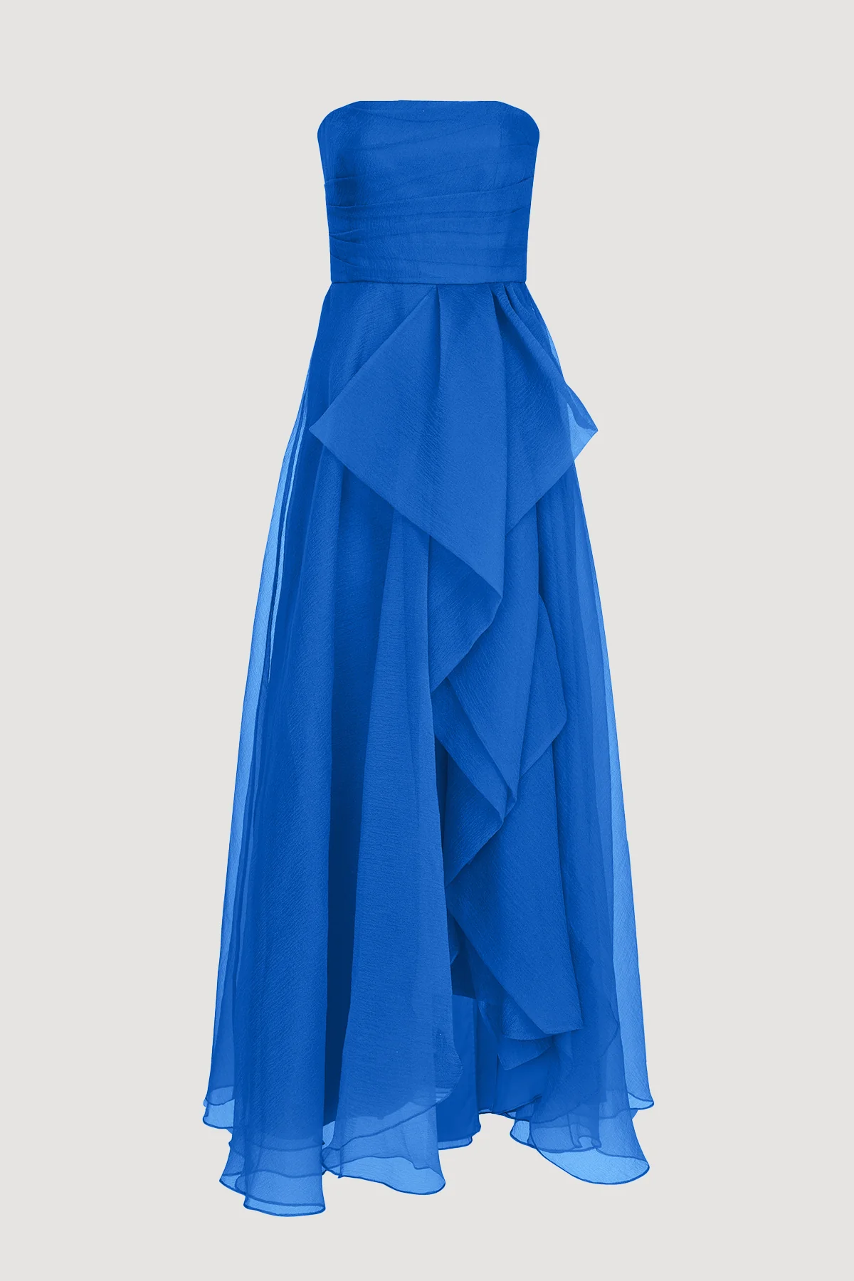 Teresa Strapless Draped Gown - Image 7
