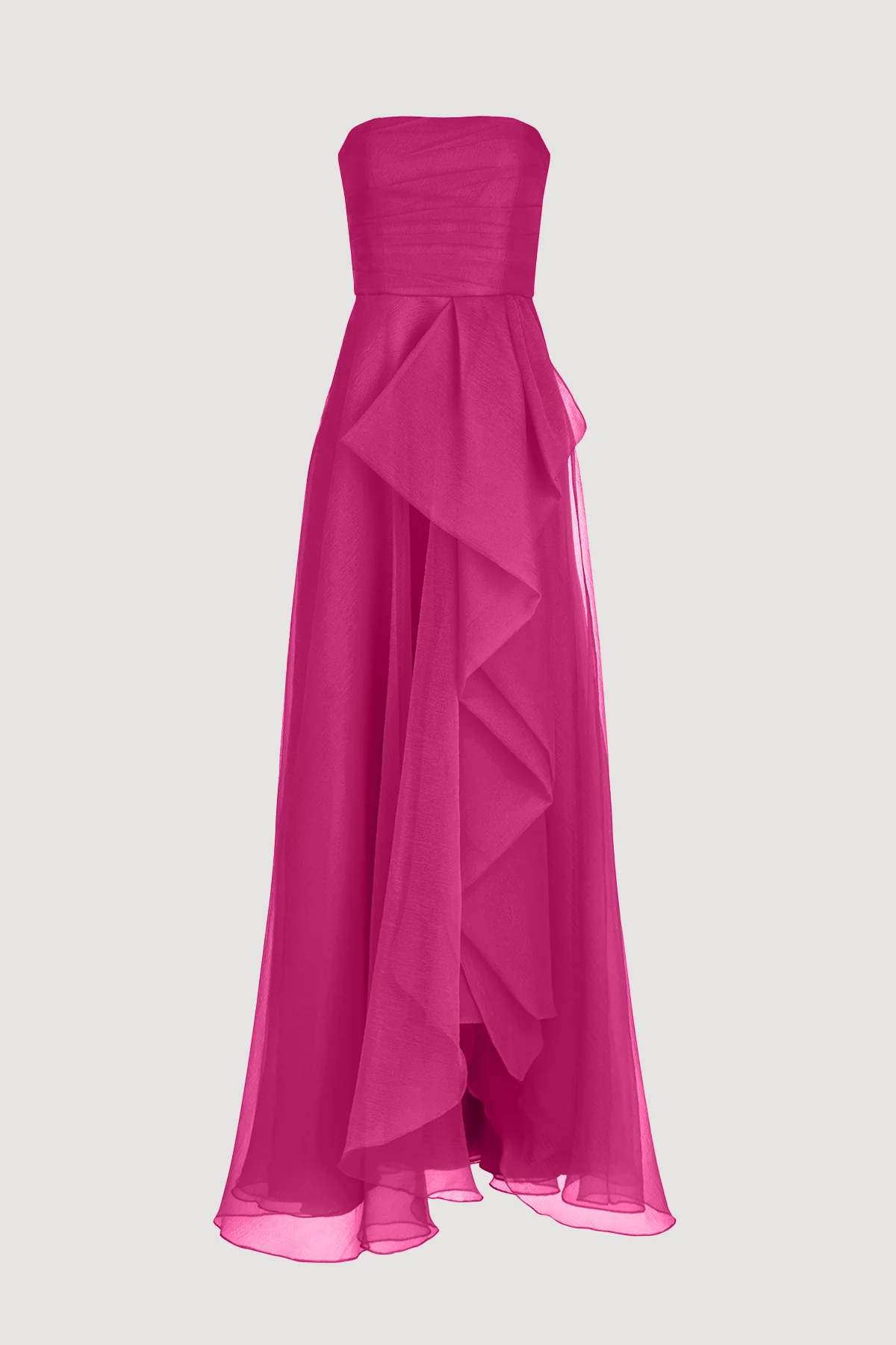 Teresa Strapless Draped Gown - Image 7