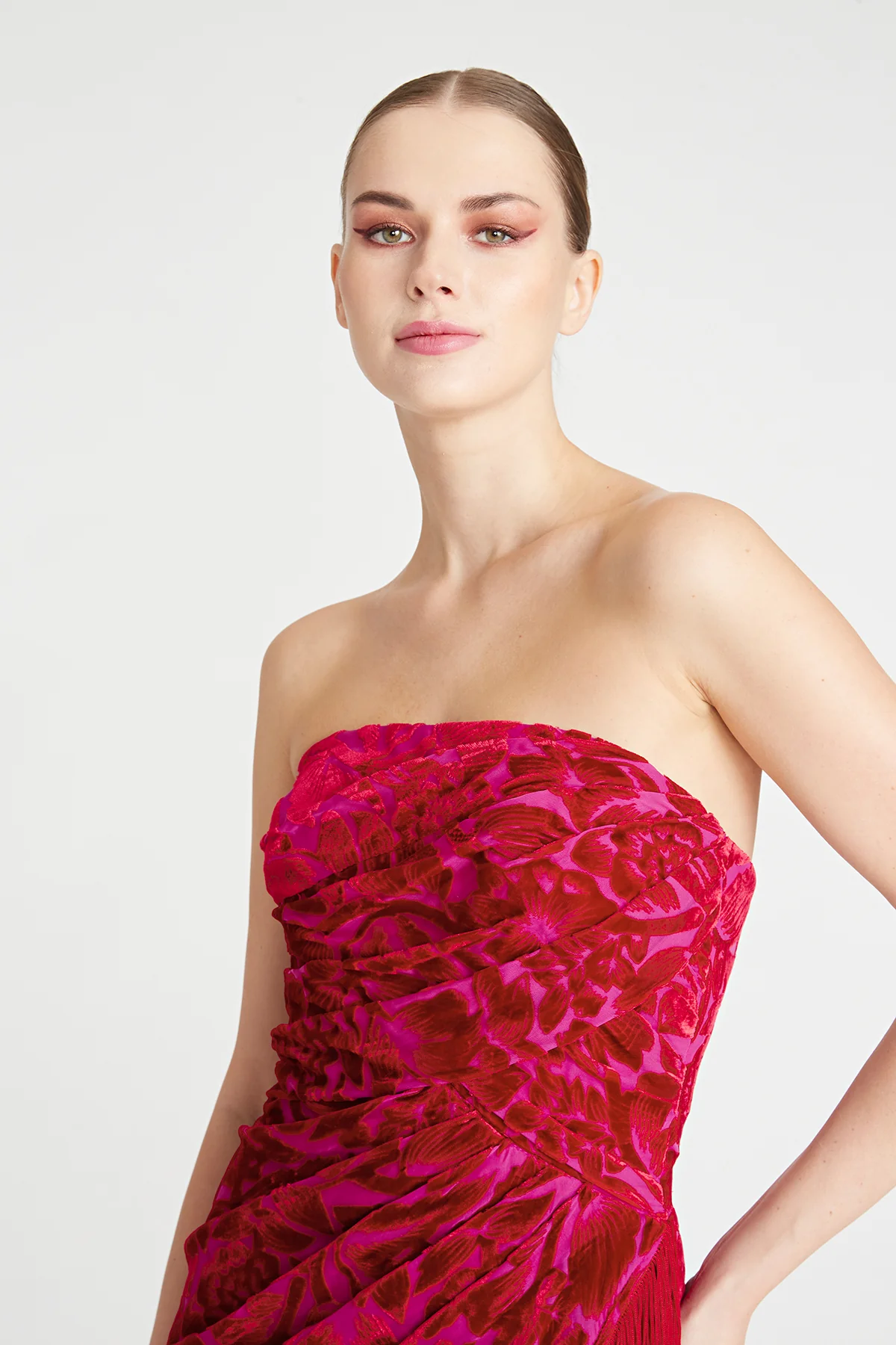 Adina Fringe Cocktail Dress - Image 6