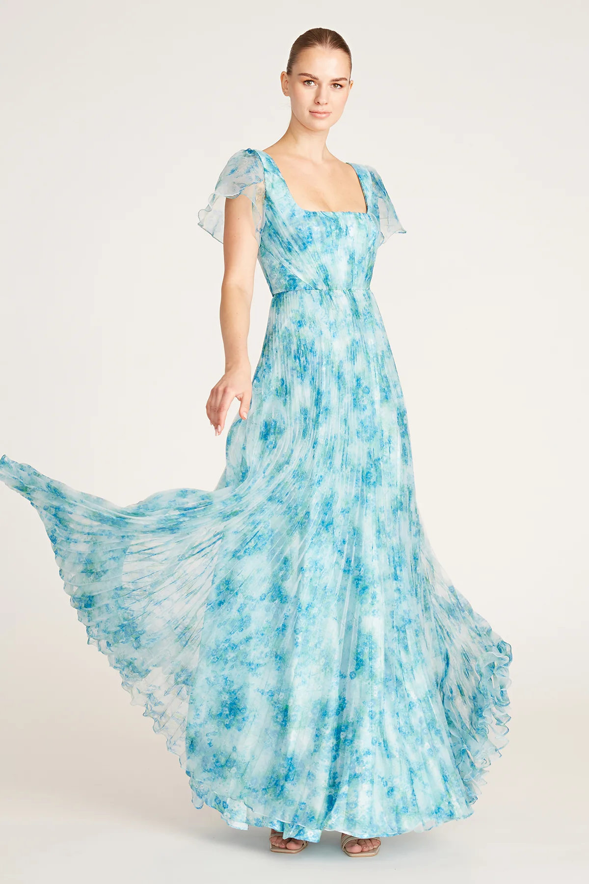 Amryn Draped A Line Gown - Image 5