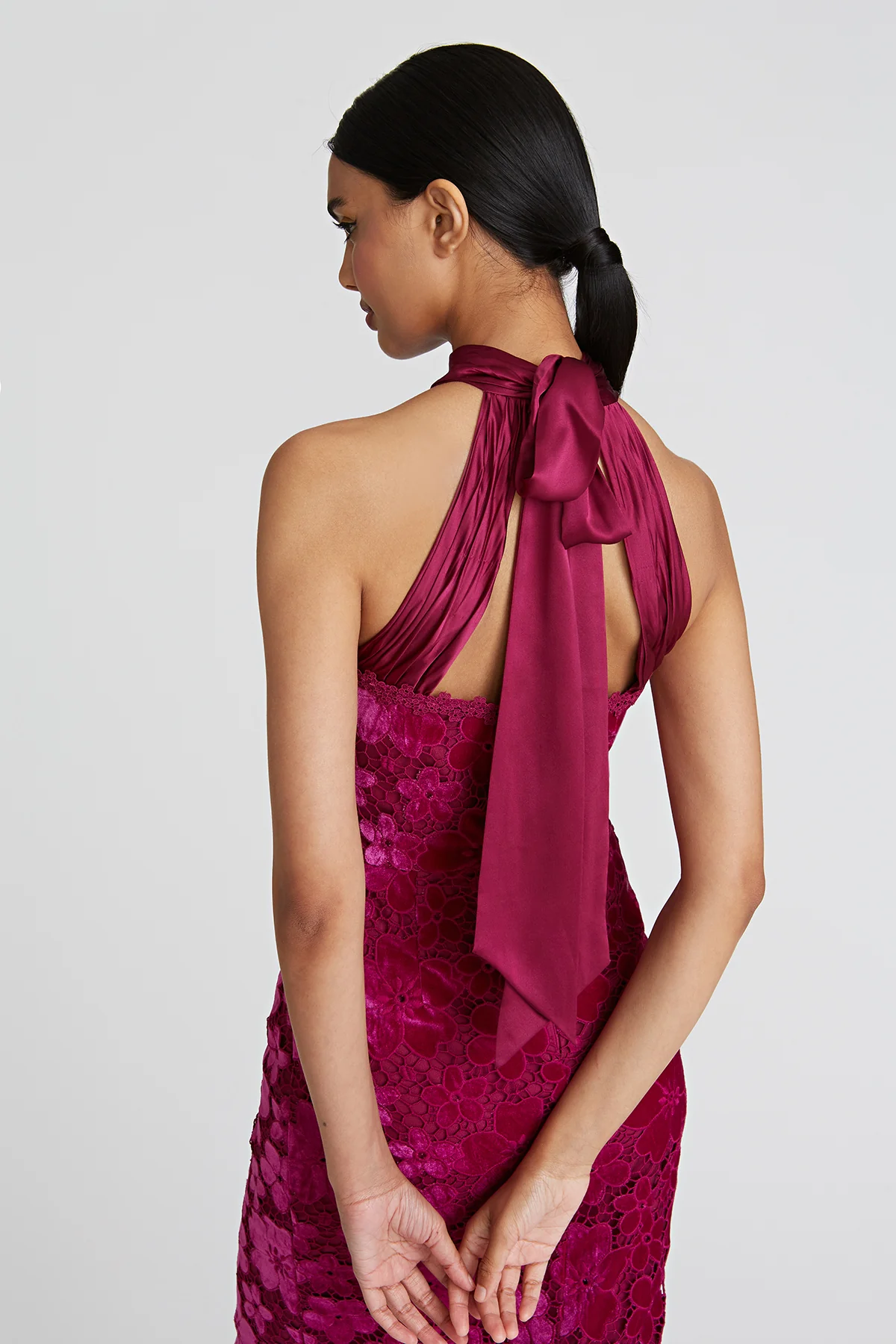 Andrea Bow Back Midi Dress - Image 5