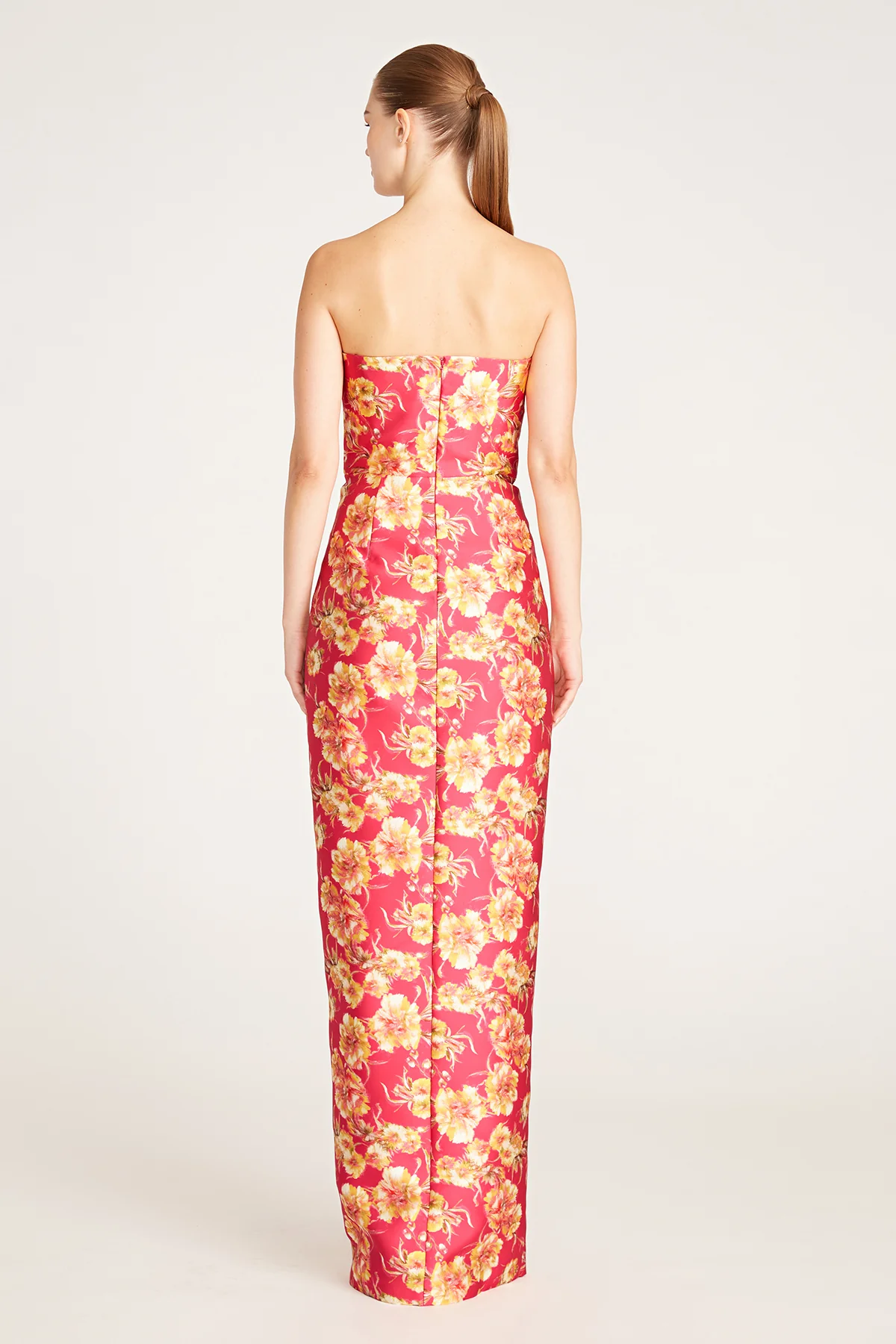 Ariellah Strapless Mikado Gown - Image 2