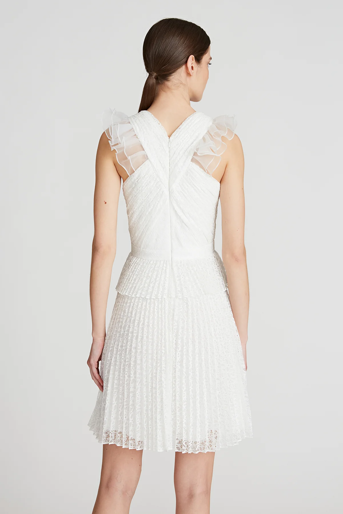 Brielle Pleated Cocktail Dress - Image 4