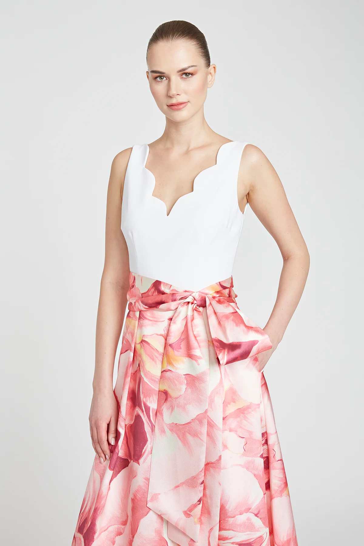 Daphne Tea Length Gown - Image 5