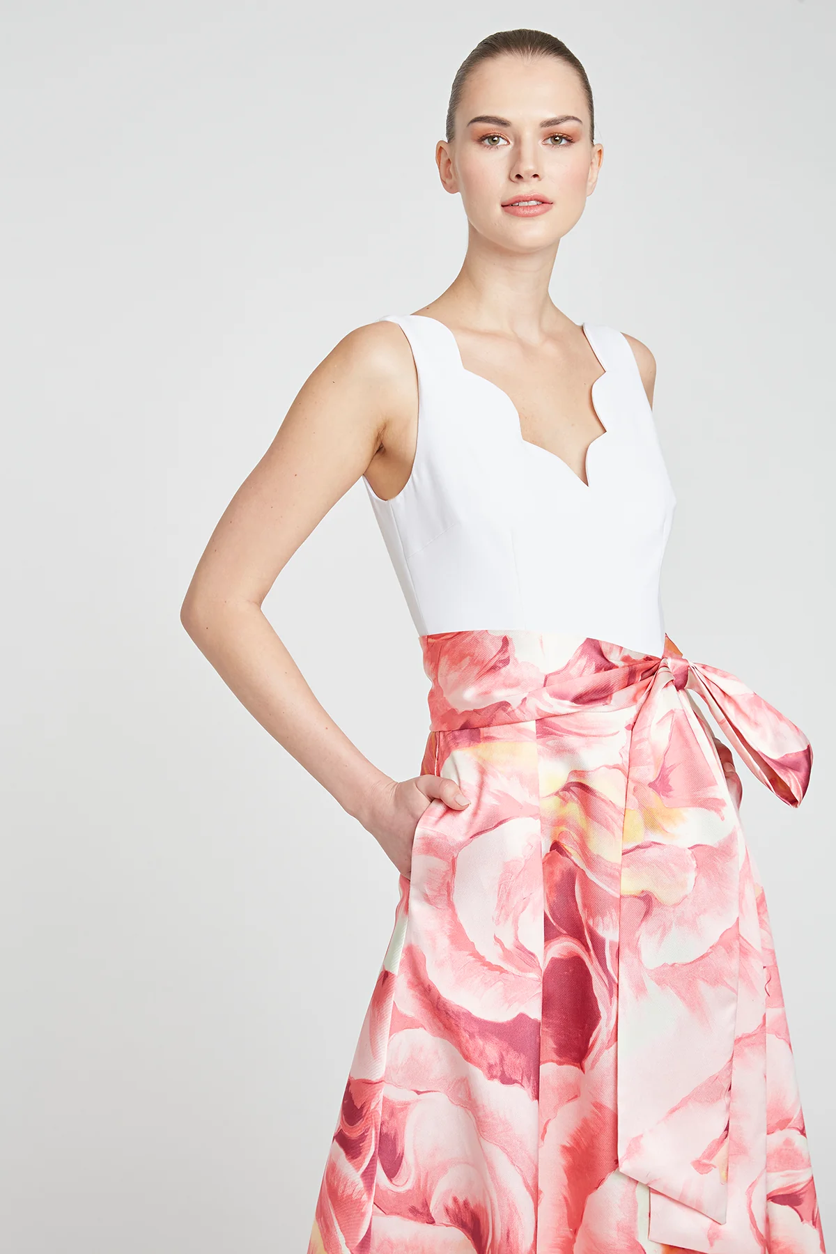 Daphne Tea Length Gown - Image 6