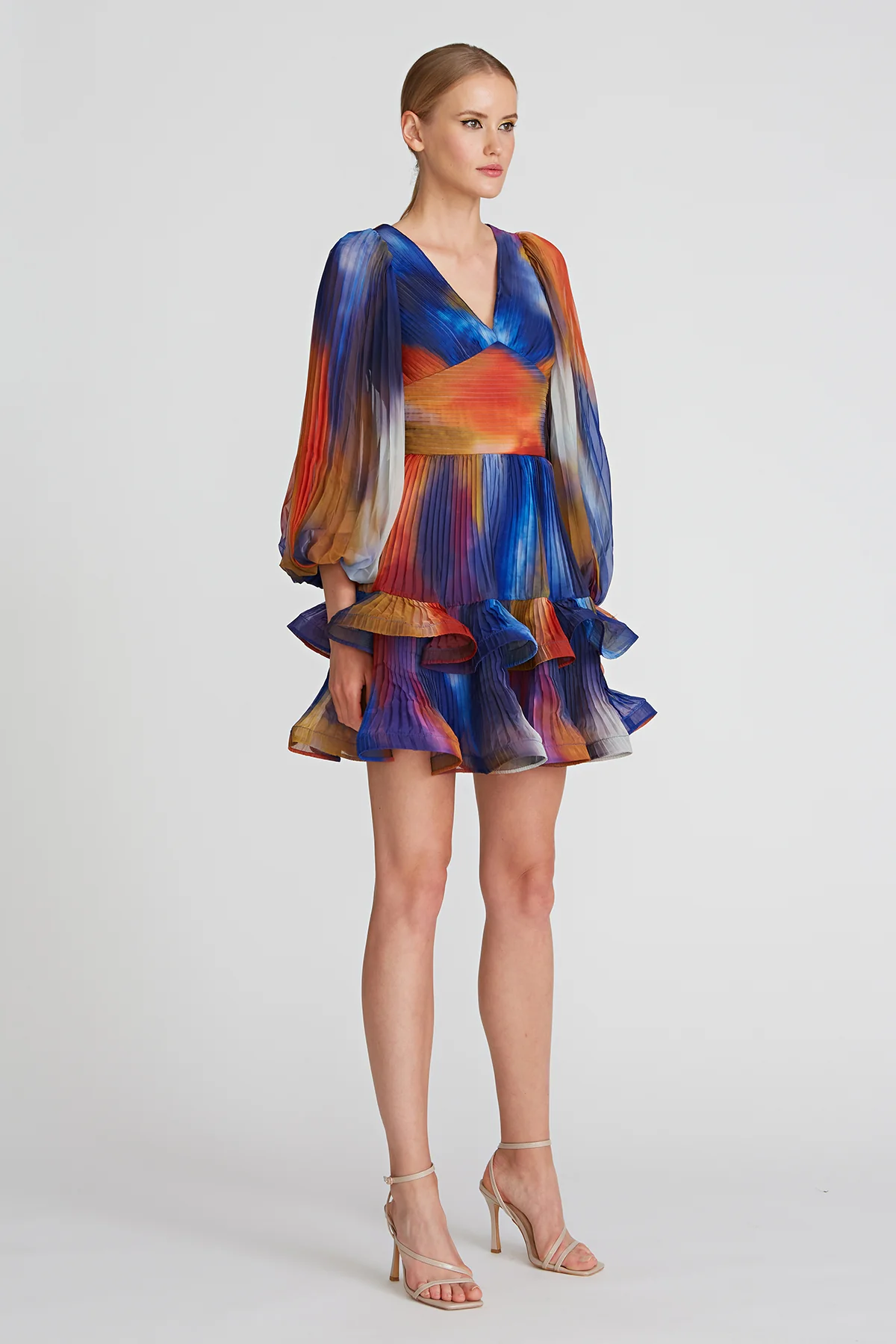 Deanna Pleated Cocktail Dress - Image 3
