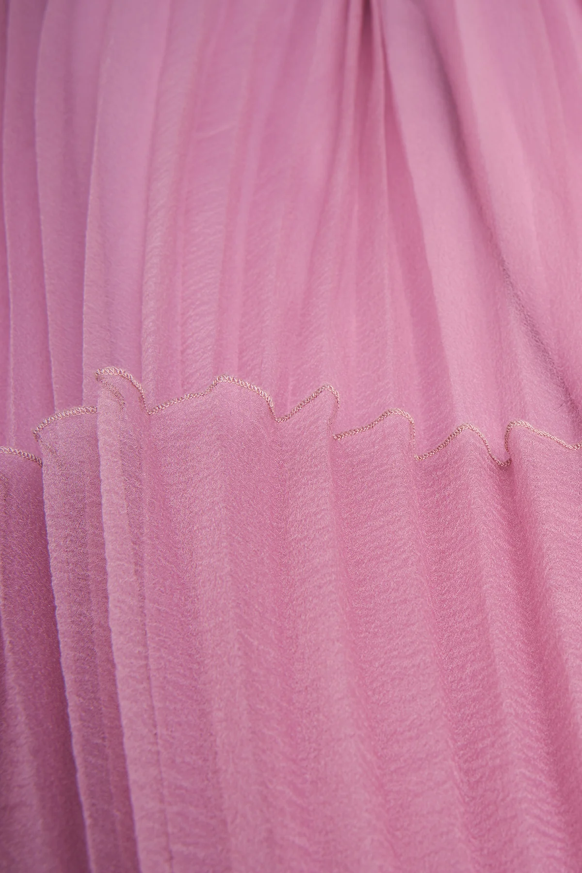 Delphine Pleated Organza Gown - Image 7