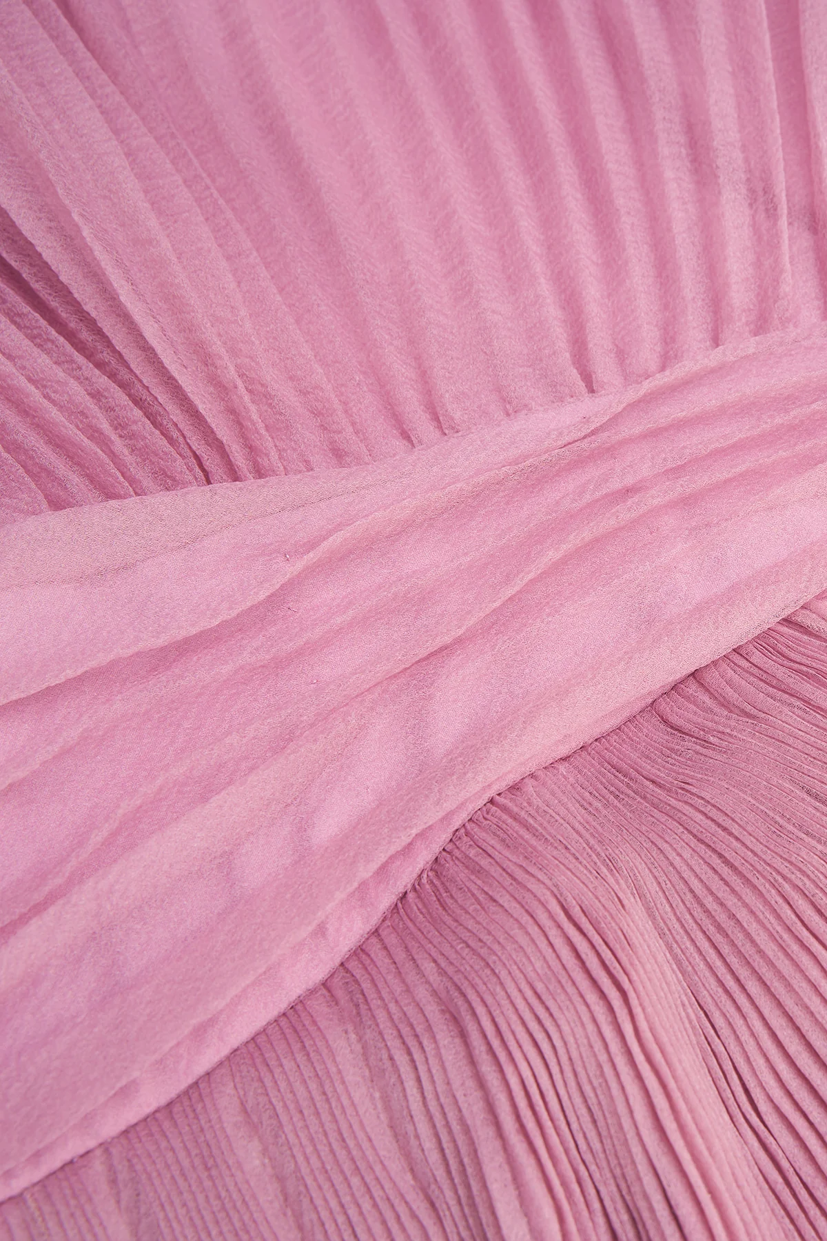 Delphine Pleated Organza Gown - Image 8