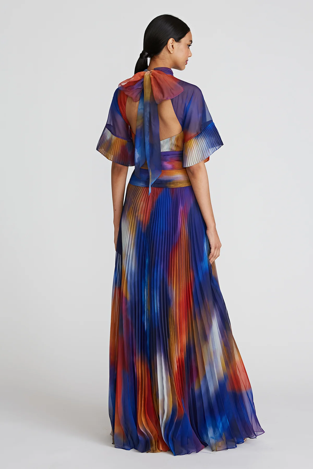 Elaine Pleated A-Line Gown - Image 2