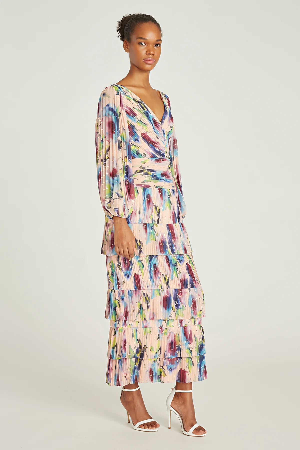 Ellis Pleated Ankle Dress - Image 3
