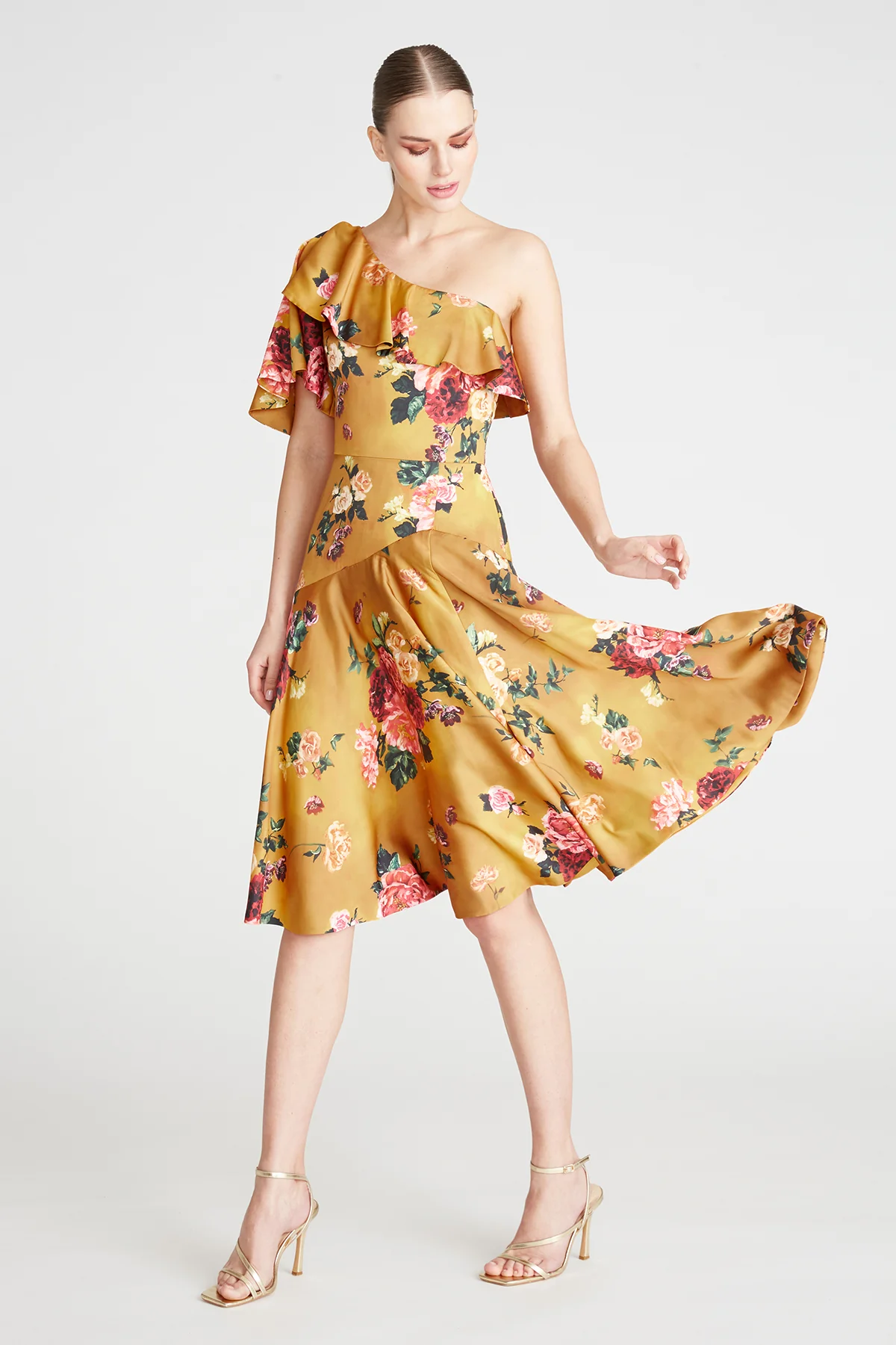 Elora Printed Cocktail Dress - Image 5